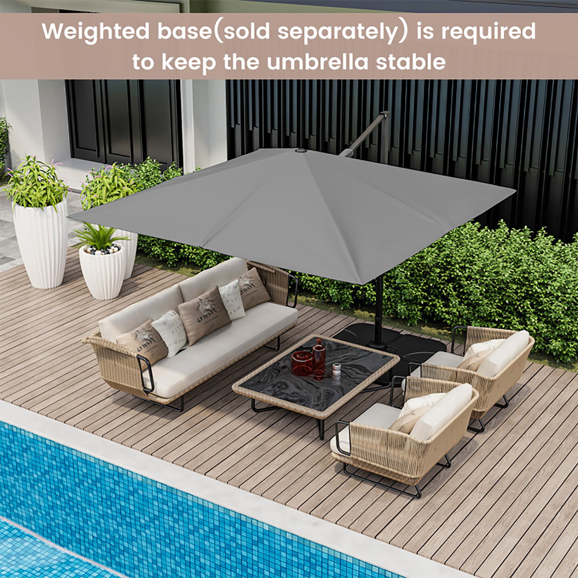 CASAINC WF-SM-350RD Umbrellas-2 - View #3