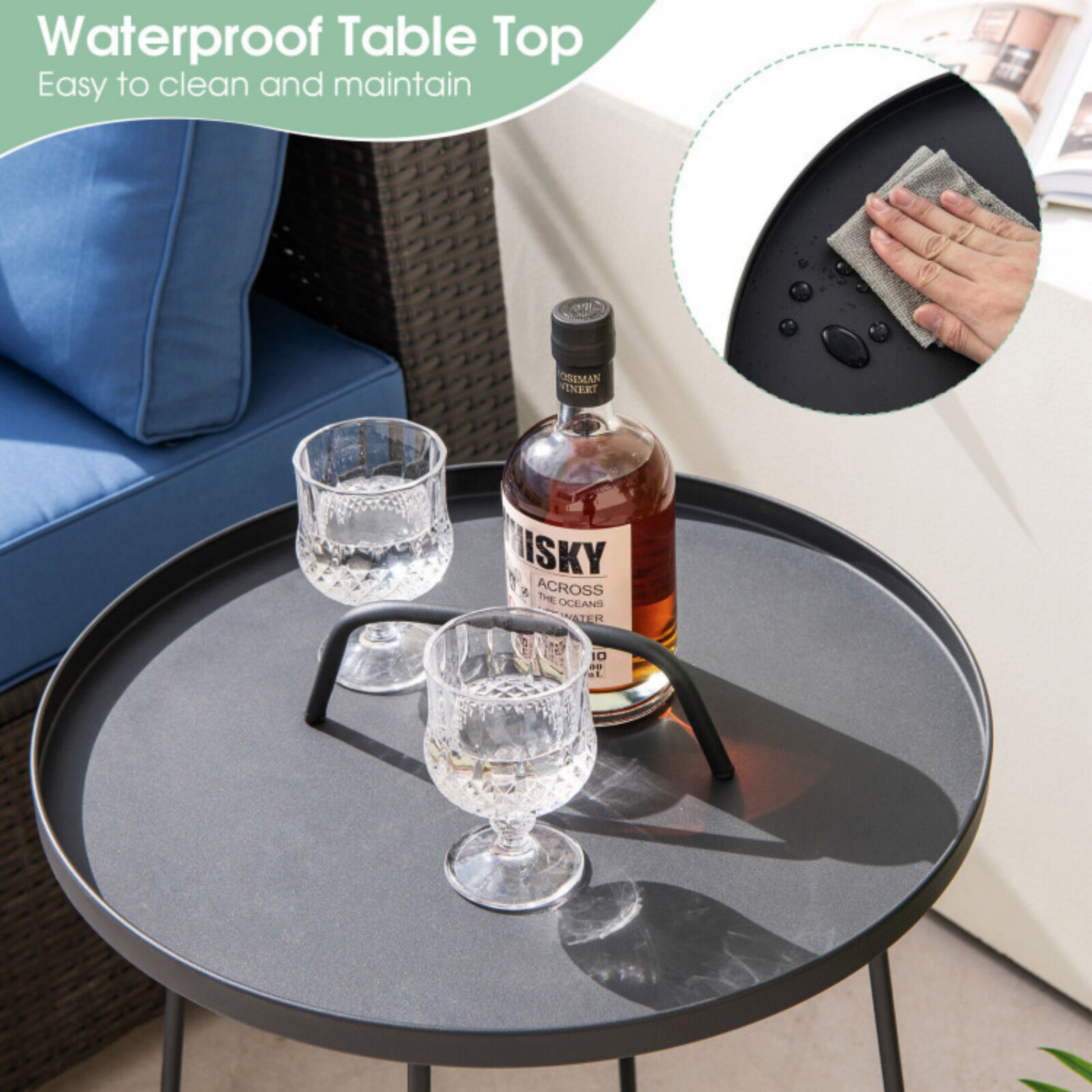 WELLFOR TDZN10294 Patio-Tables - View #4
