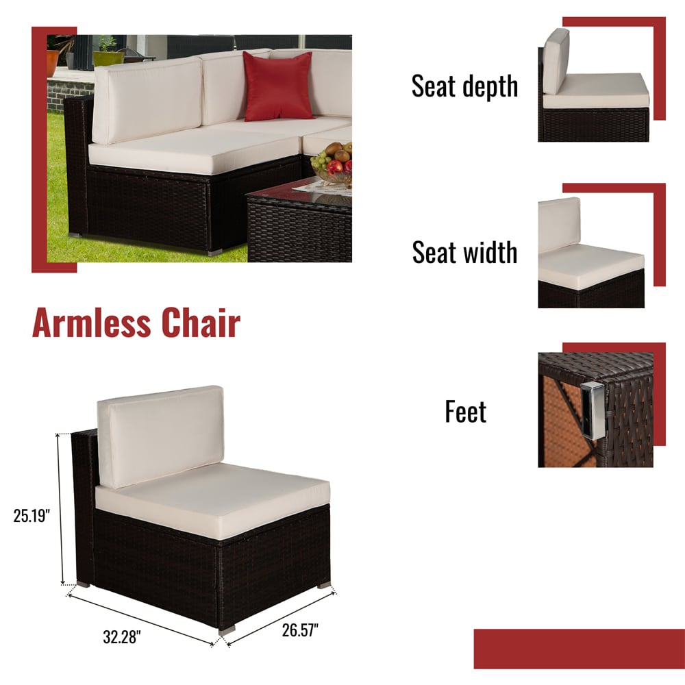 Afoxsos LWMX170 Patio-Conversation-Sets - View #3