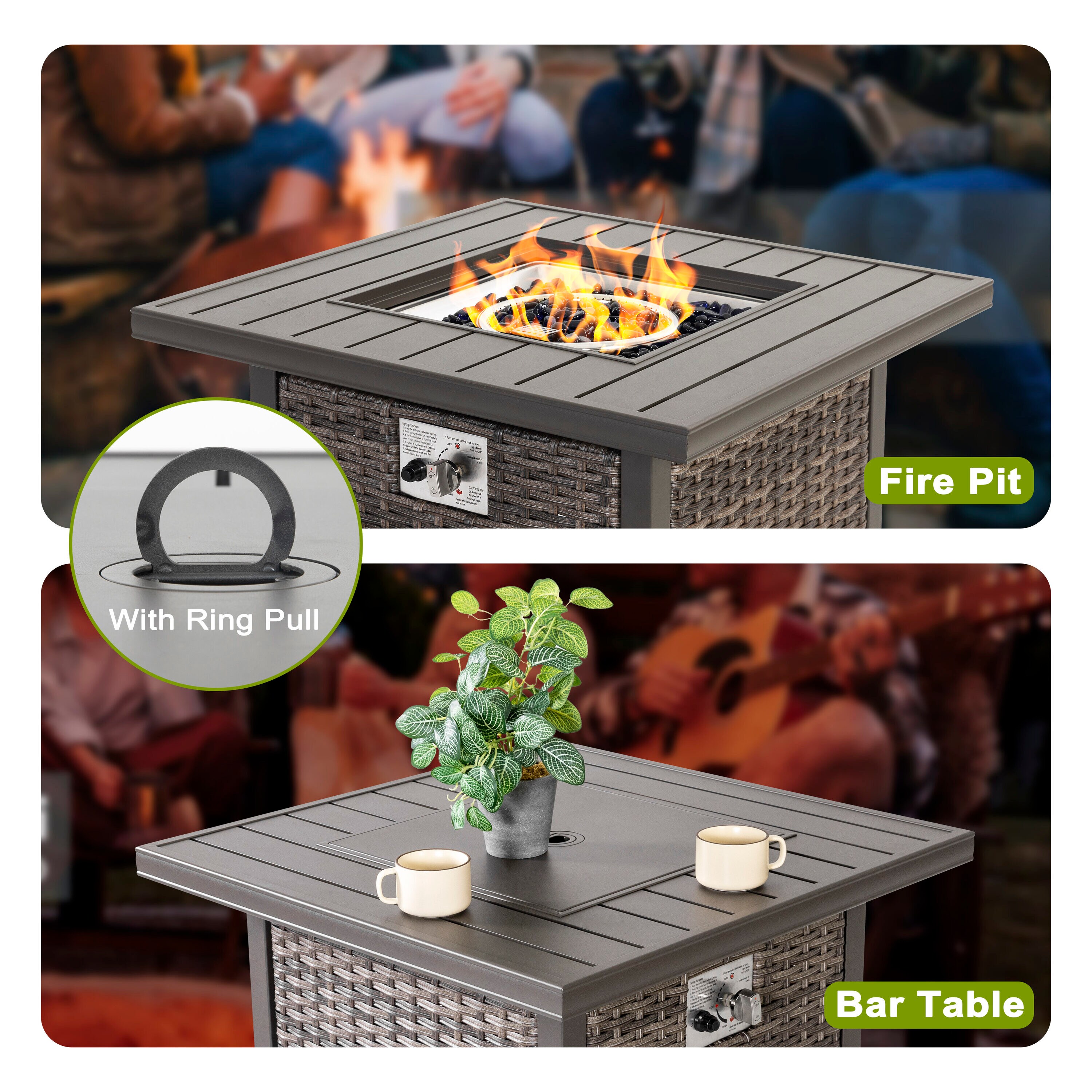 Nuu Garden AF018 Outdoor-Gas-Firepits - View #7