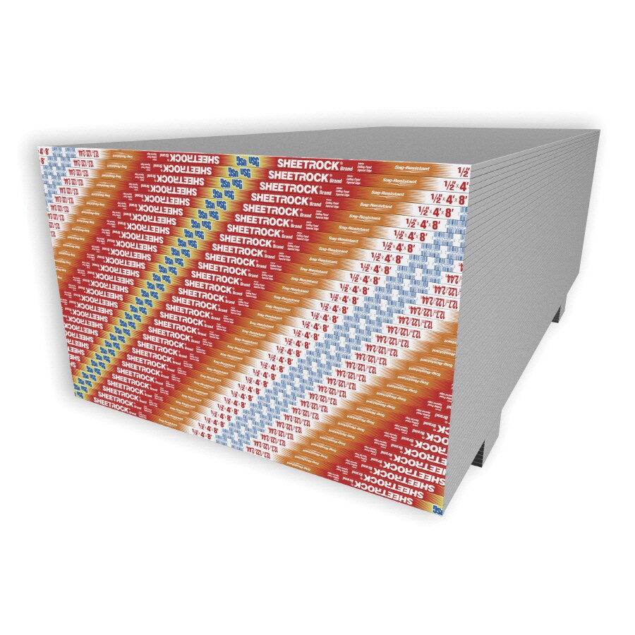 SHEETROCK Brand 14929521712 1/2-in x 4-ft x 12-ft Drywall Panel