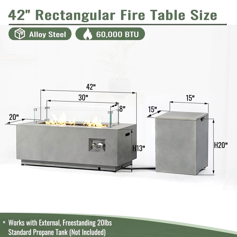 SunJet W853P270562 Outdoor-Gas-Firepits - View #4