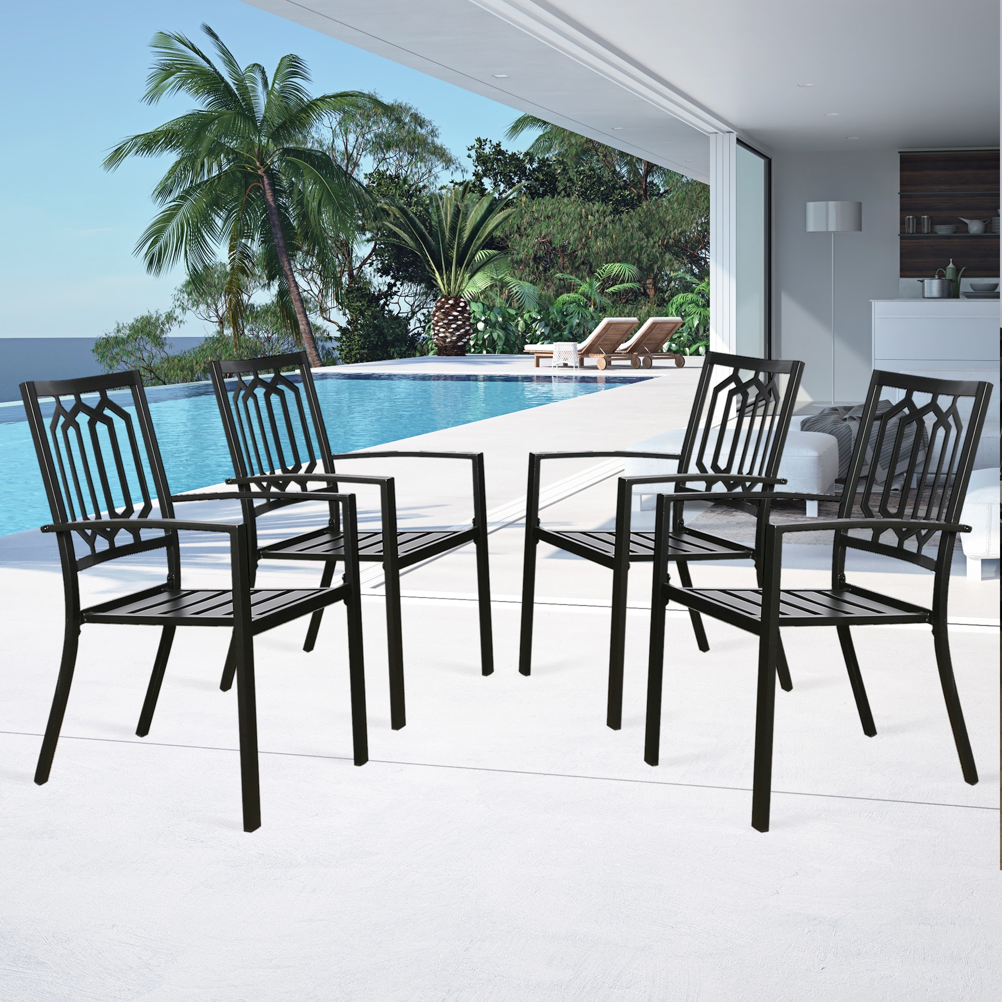 PEAK HOME FURNISHINGS 970205F Patio-Chairs - View #2