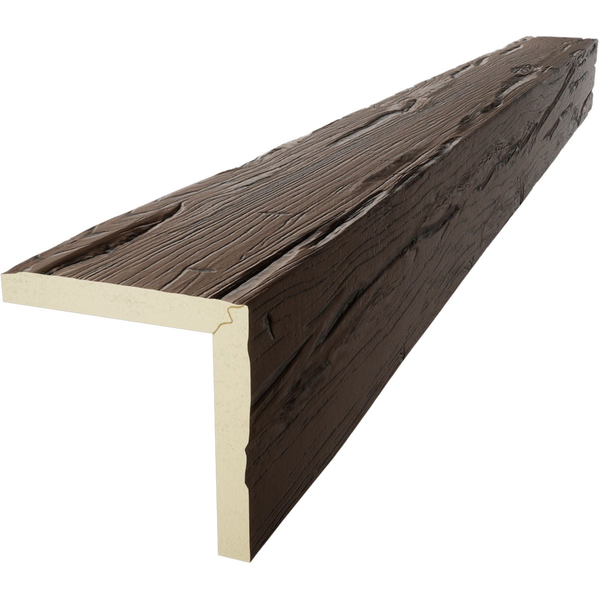 Ekena Millwork BMRW2C0040X100X192ZD Faux-Beams - View #5