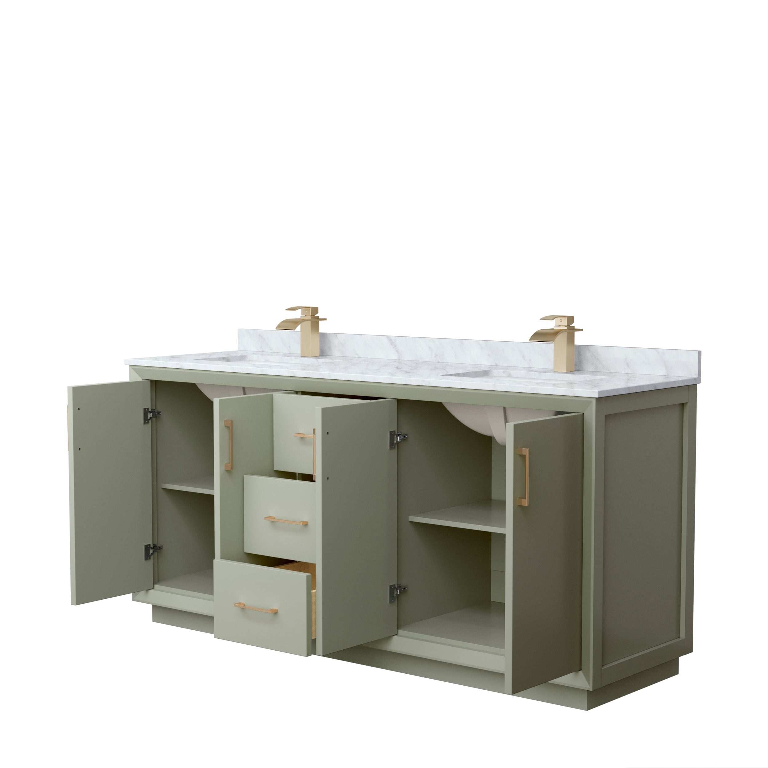 Wyndham Collection WCF414172DLZCMUNSMXX Bath-Vanity-Combo - View #2