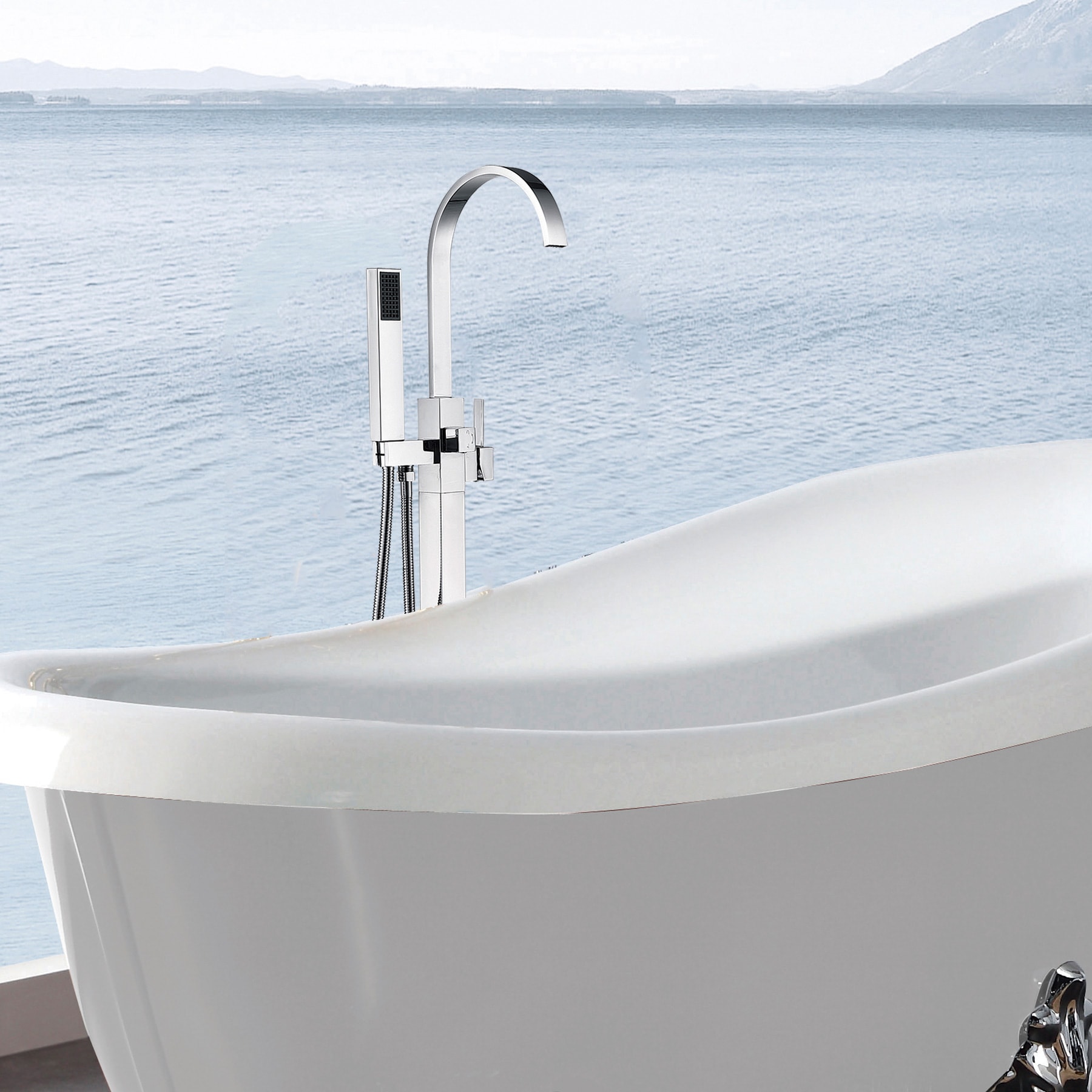 Clihome TC-231C-BF Roman-Tub-Faucets - View #2