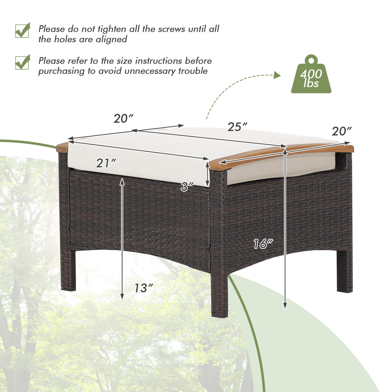 BABOOM BOM-70512WH-CO Stools-Ottomans - View #5