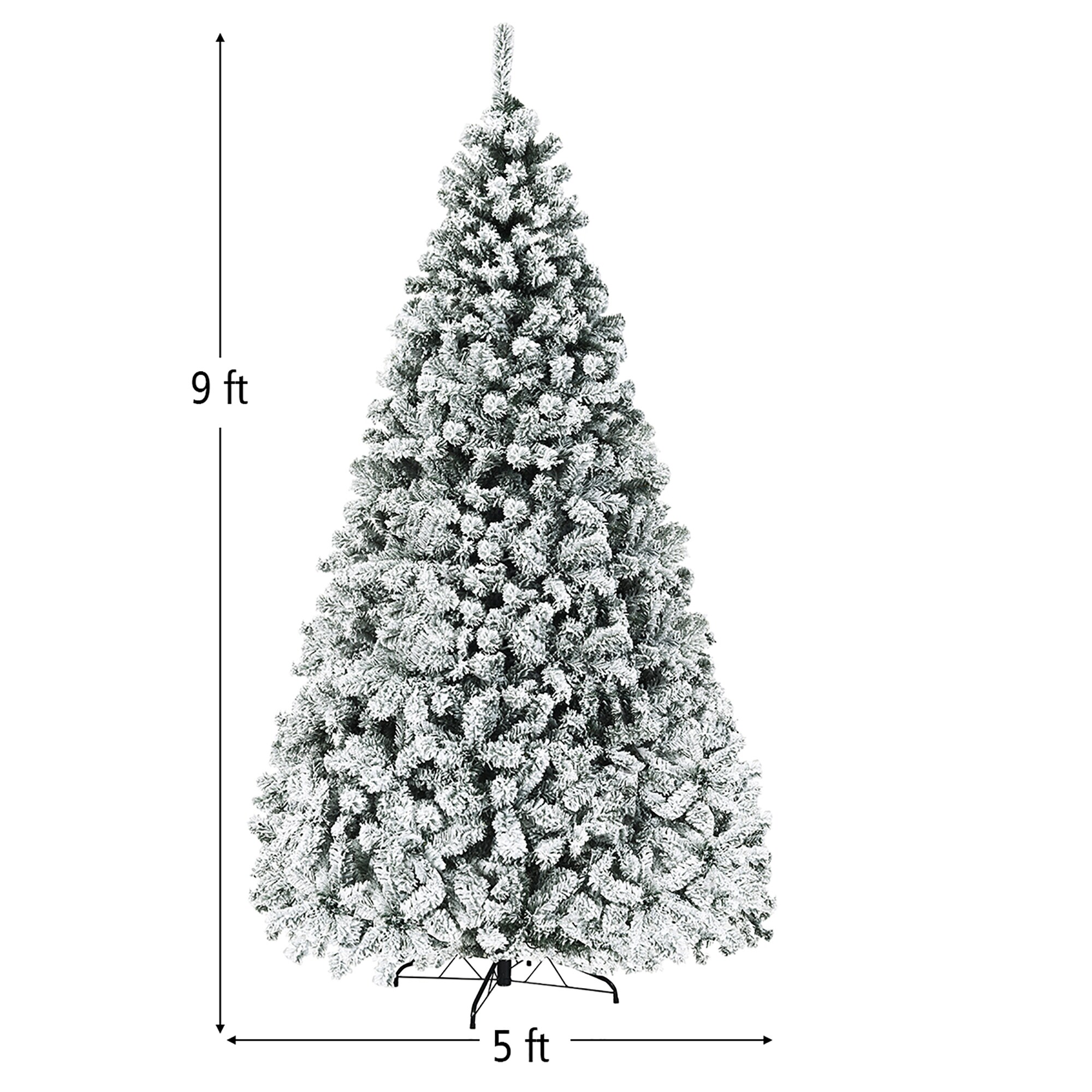 Costway CM22730 Artificial-Christmas-Trees - View #9