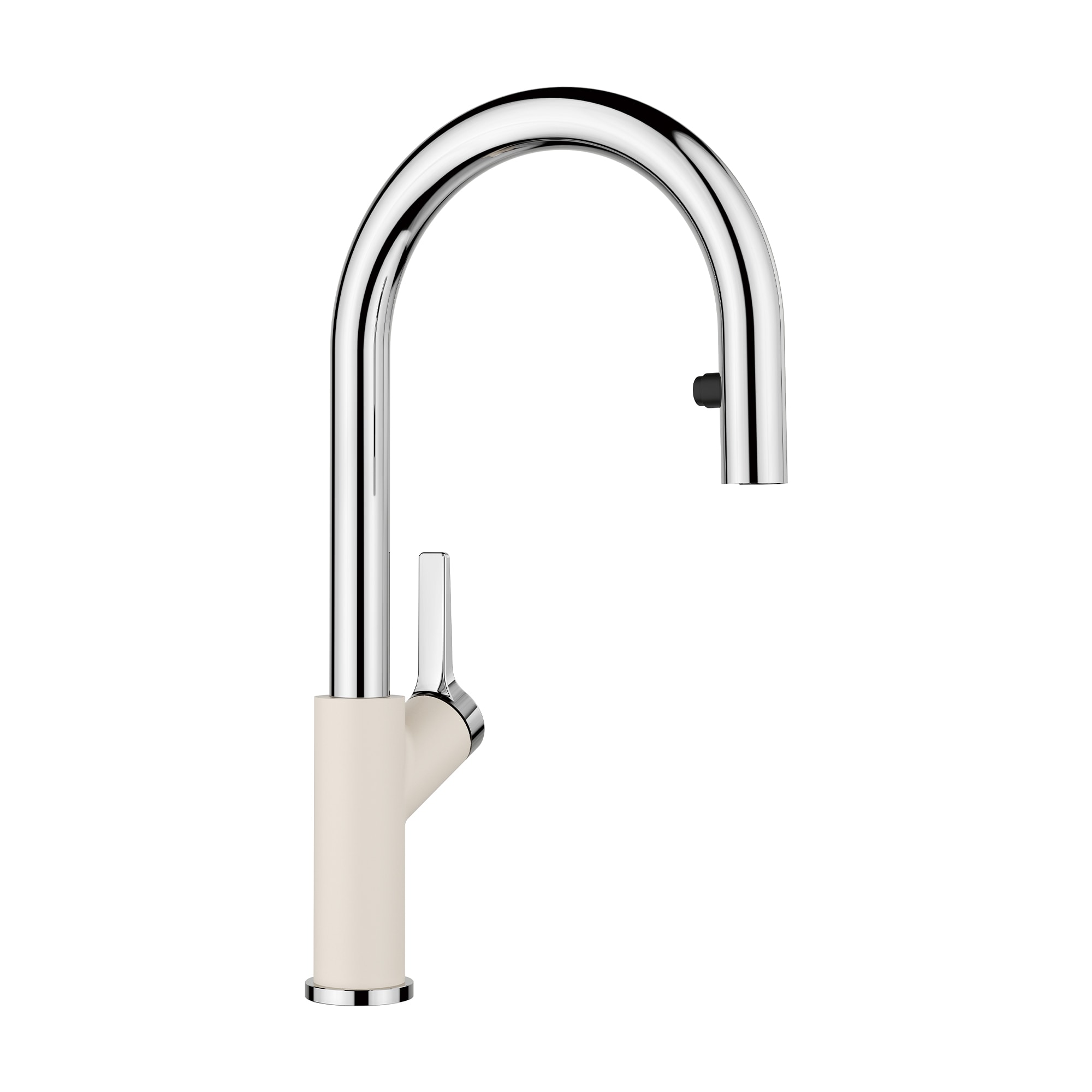 BLANCO 526932 Soft White Single Handle Deck-mount Kitchen Faucet