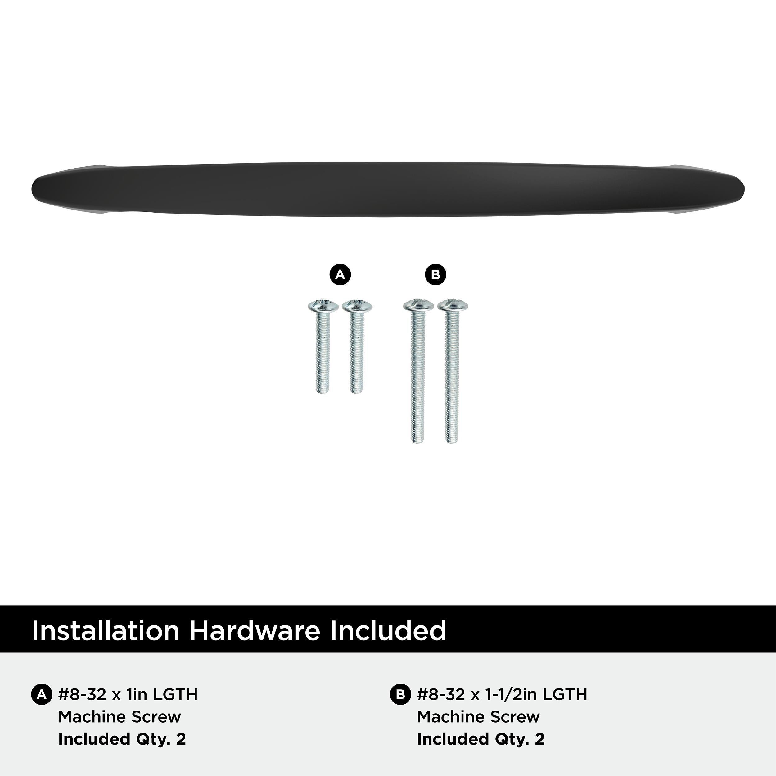 Amerock 10VMP37357MB Cabinet-Pulls - View #3