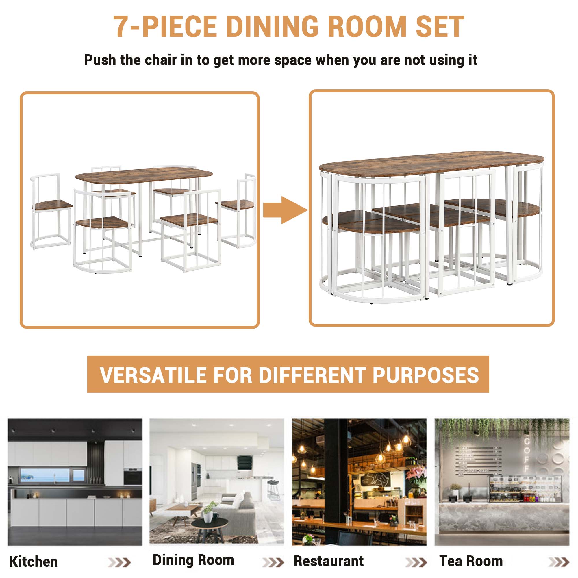 Fun Orange FUN25DS11 Dining-Sets - View #5