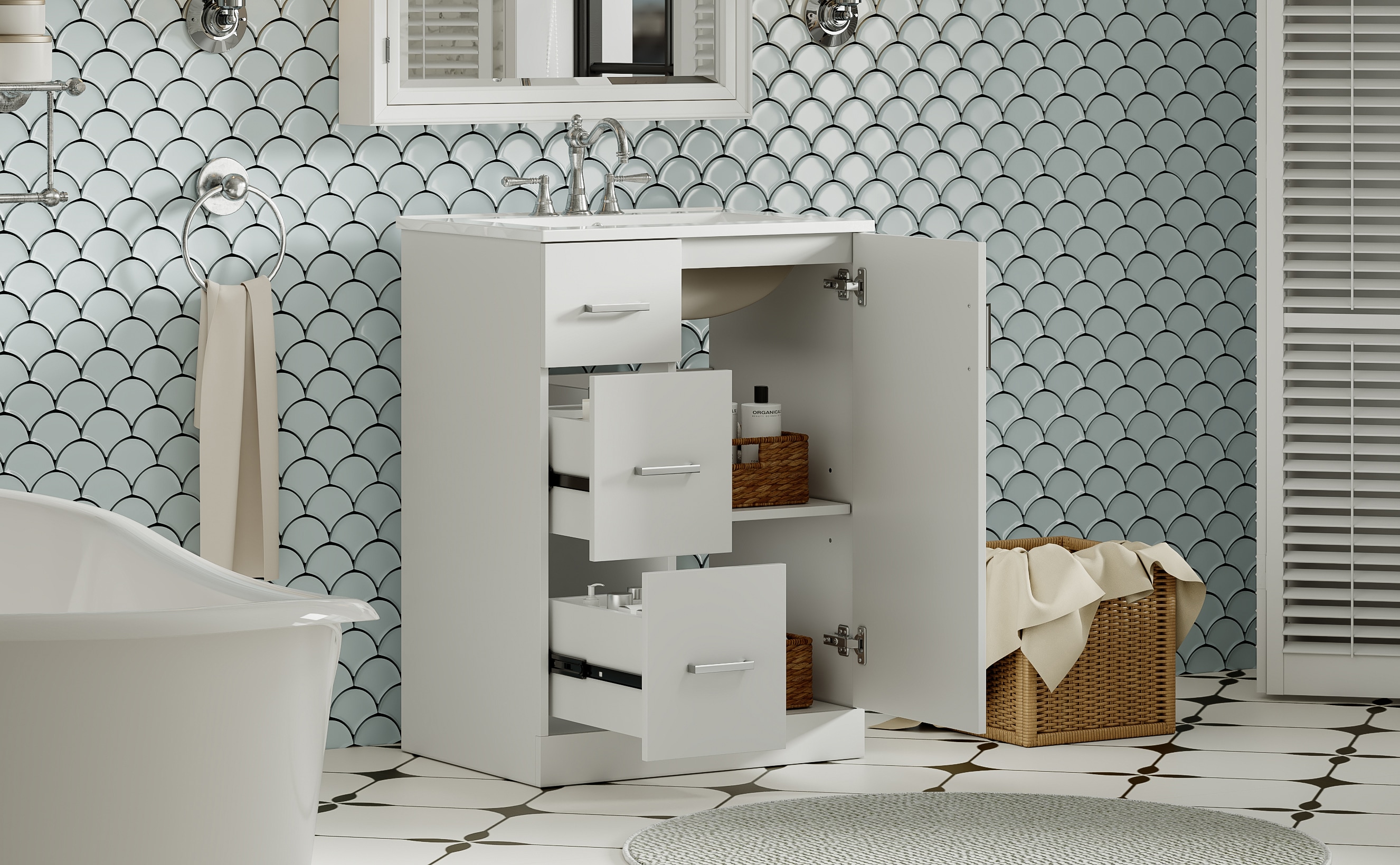 ModernLuxe L3P-N710P288936K Bath-Vanity-Combo - View #15