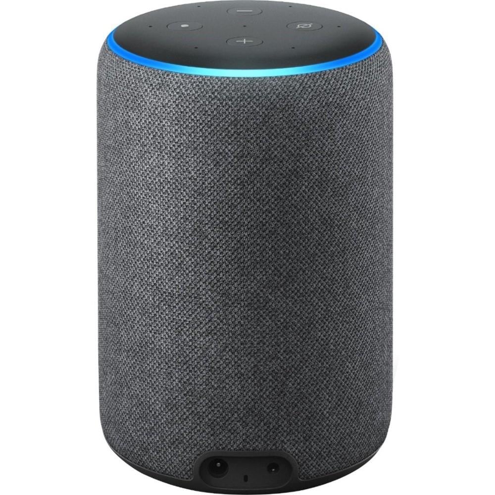 Echo Dot Black (3rd Generation) Smart Speaker with Alexa - No cord