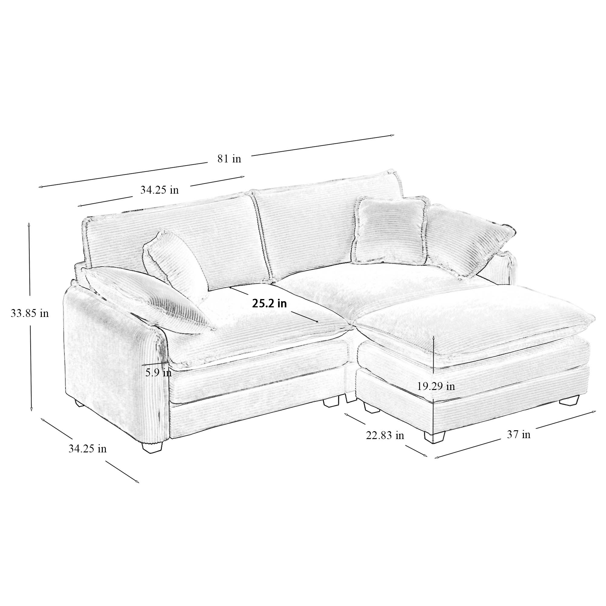 Bybafun YC5200081 Sofas-Loveseats - View #11