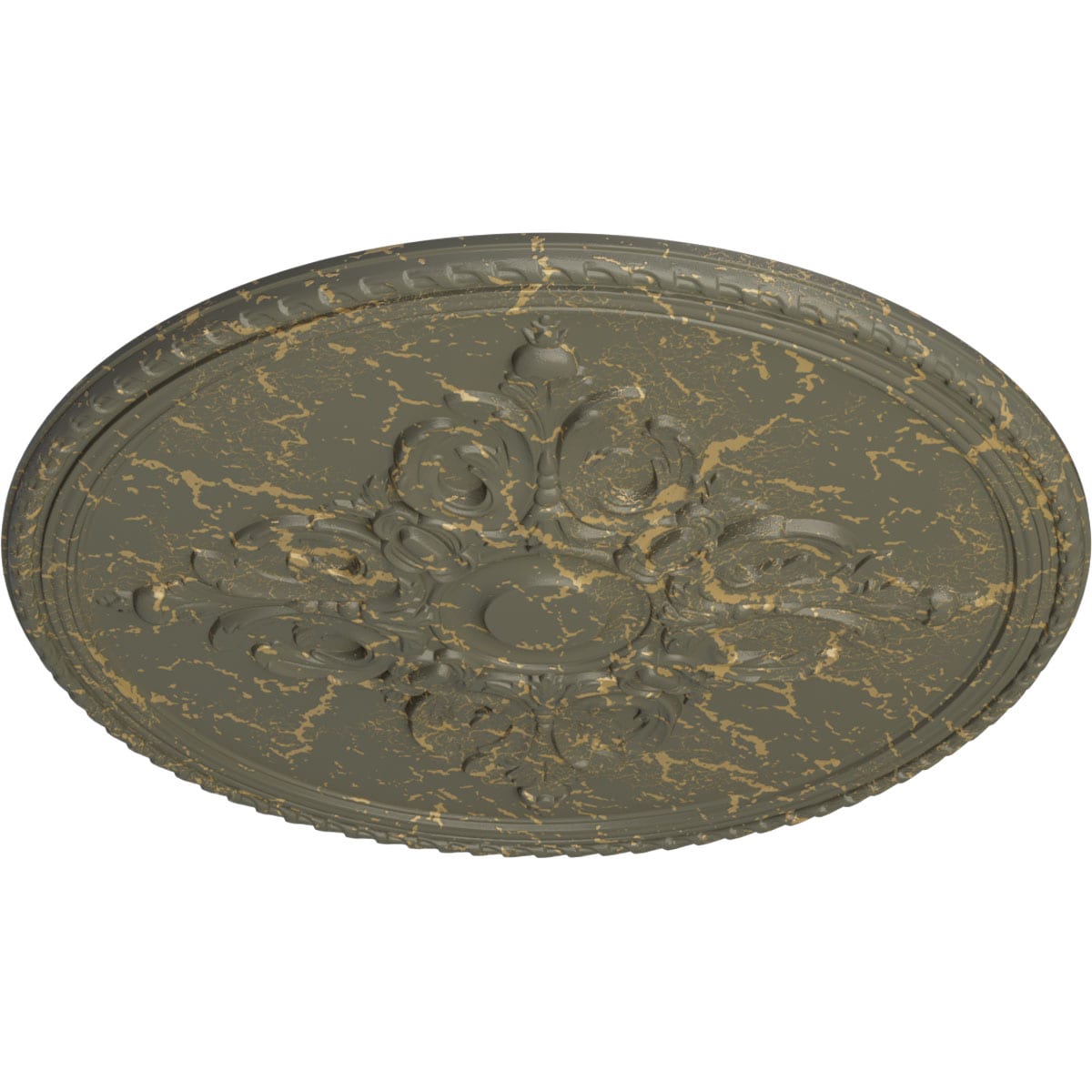 Ekena Millwork CM40MIWHC Ceiling-Medallions - View #2