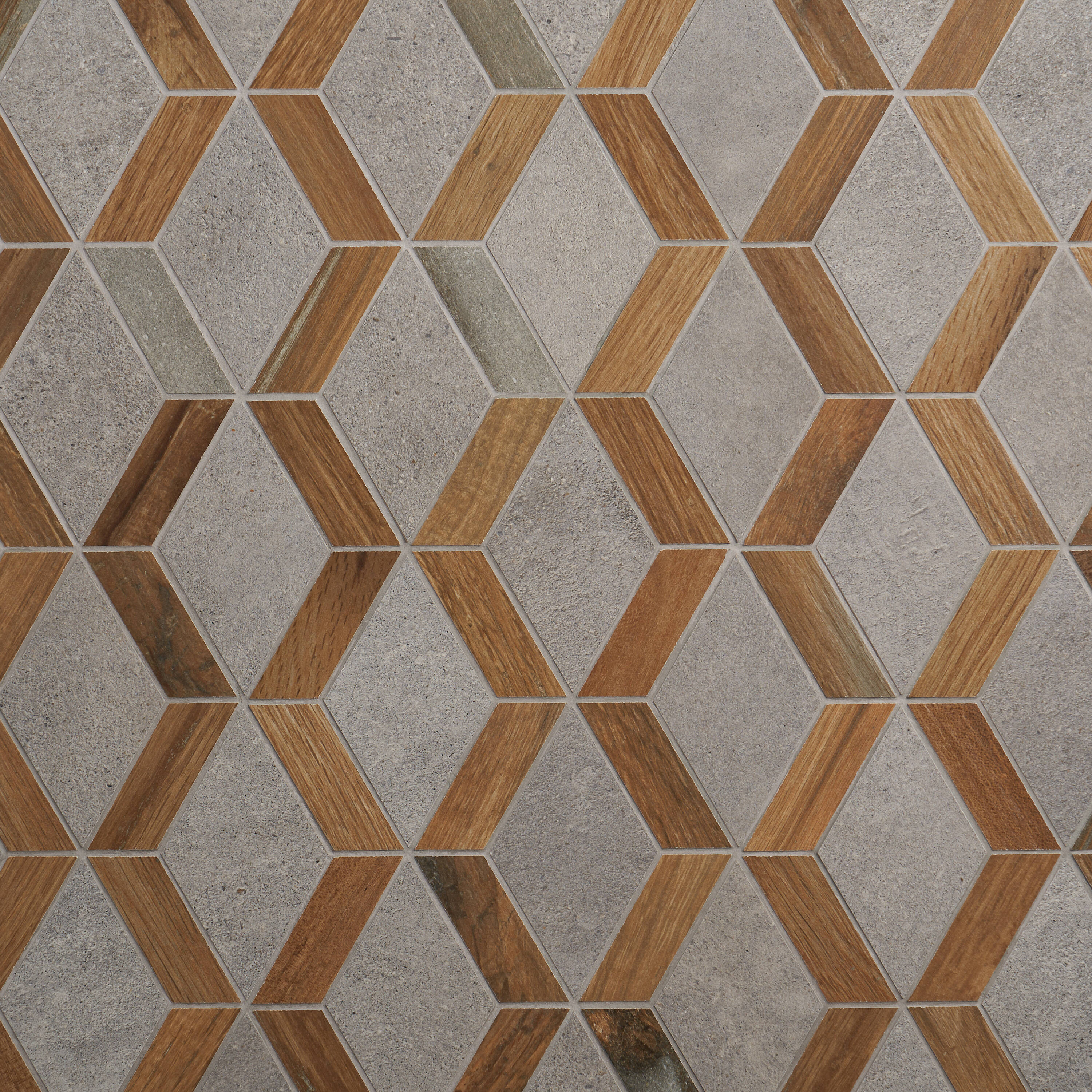 Artmore Tile EXT3RD108292 Immortal Oak 9-in x 18-in Matte Porcelain Wood Look Mosaic Floor and Wall Tile (0.77-sq. ft/ Piece)