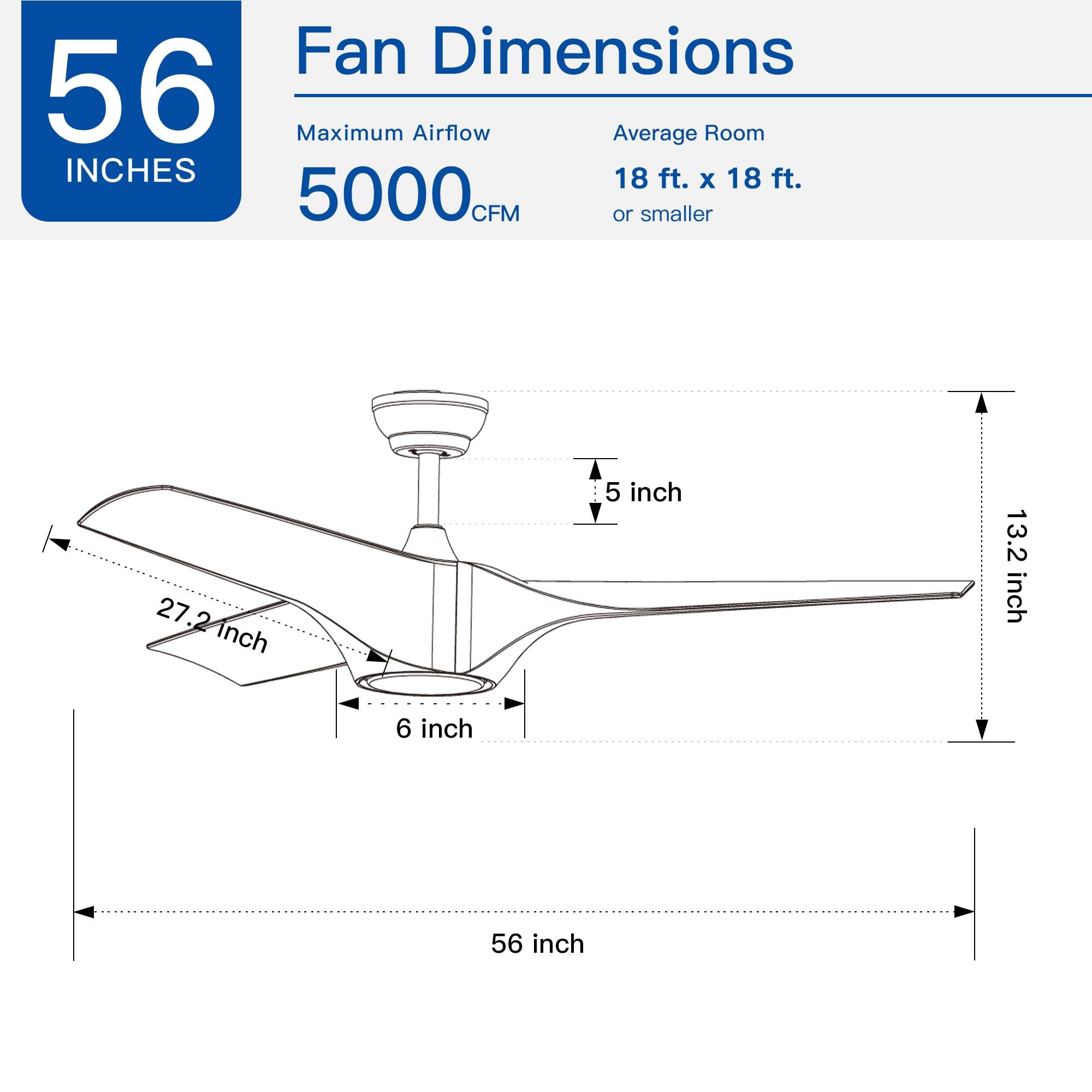 Bayfeve BFMSM-CF0A26AW Ceiling-Fans - View #5