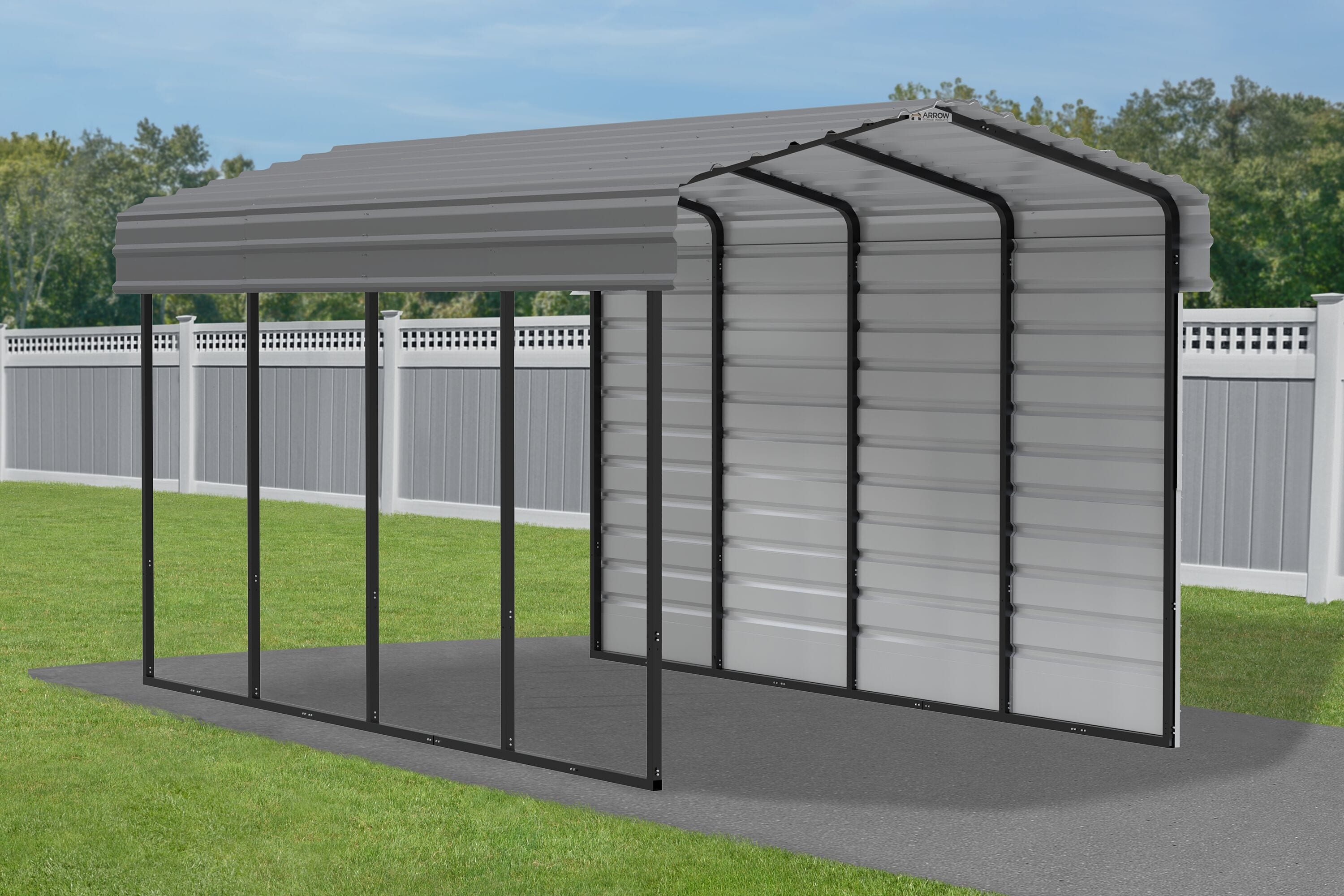 Arrow CPHC102009ECL1 Carport-Covers - View #3