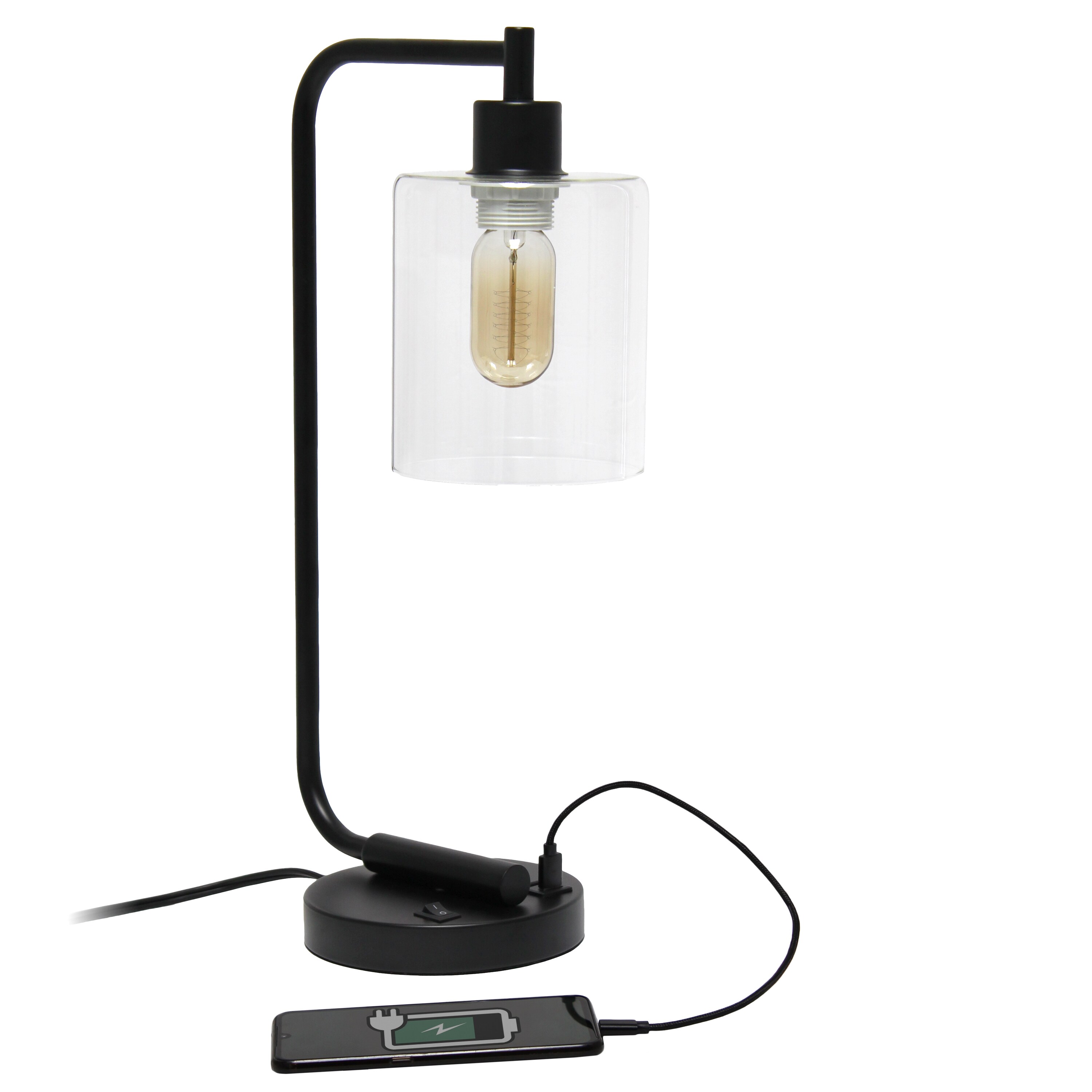 Creekwood Home CWD-1016-BK Desk-Table-Lamps - View #6