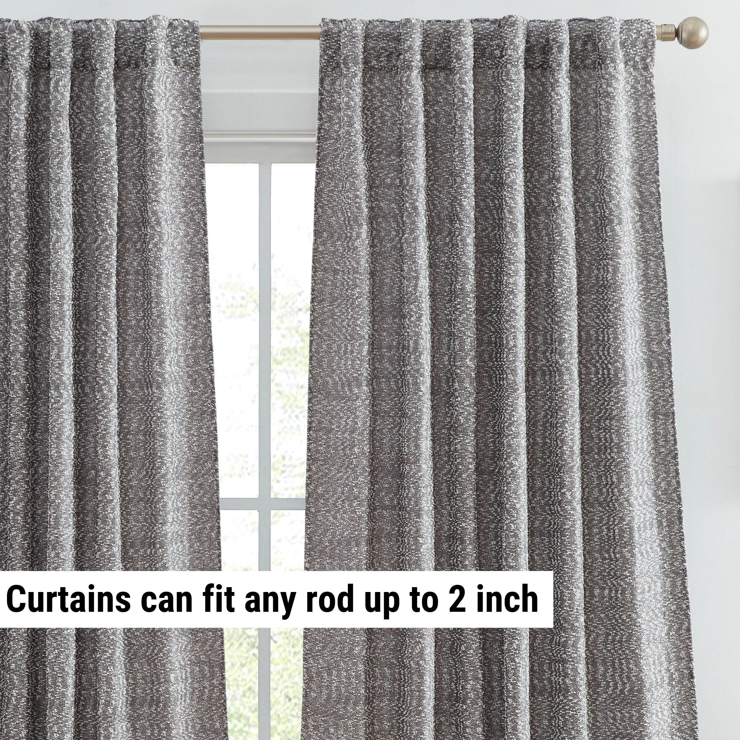 HLC.me ESTN-84-GRY curtains - View #2