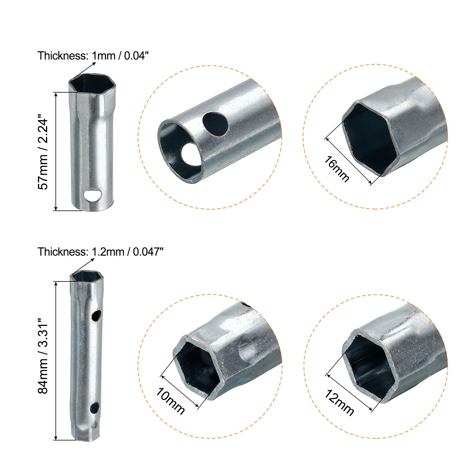 Unique Bargains S25112800UX8236 Socket-Extensions - View #4