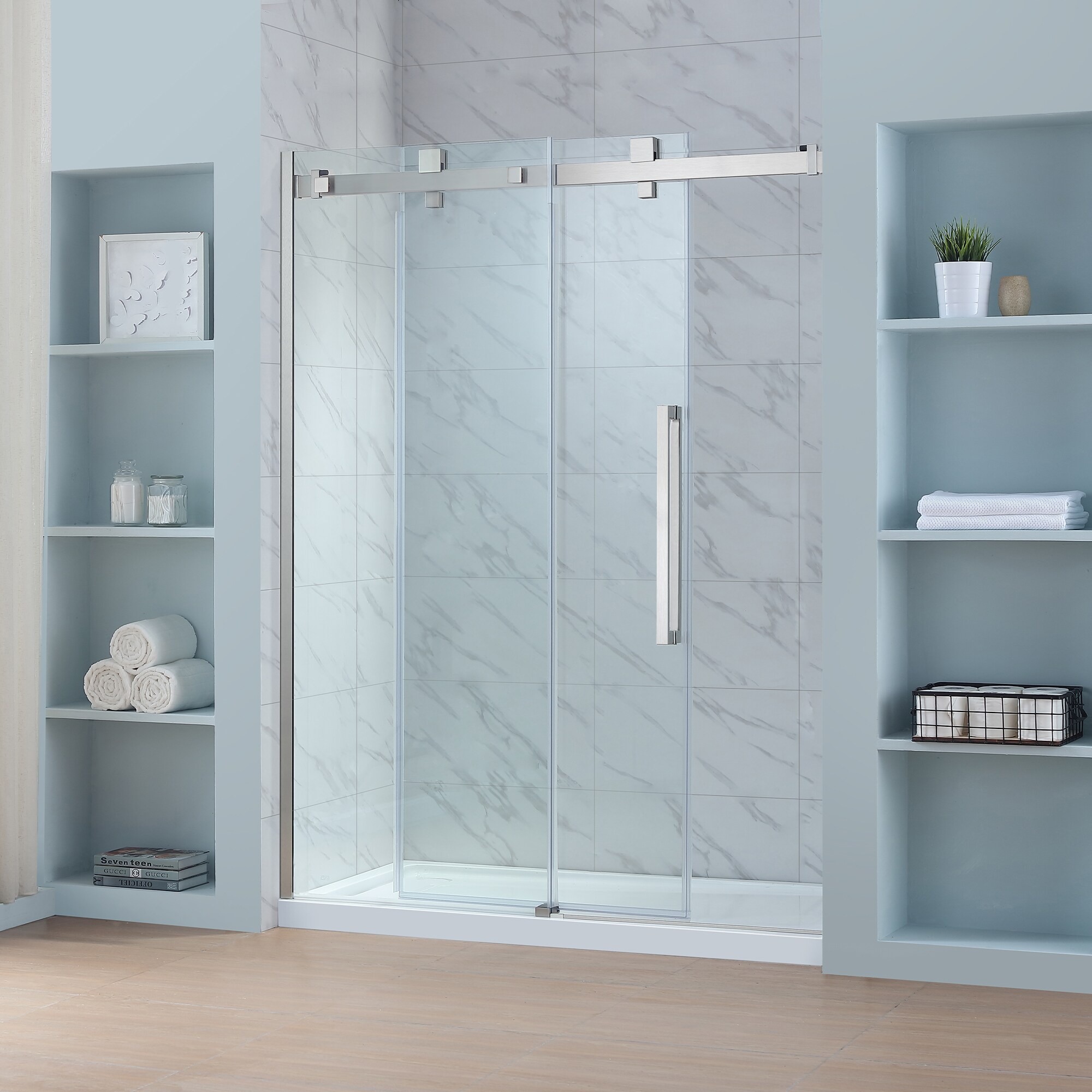 OVE Decors 15SKC-GLE260-SAT Alcove-Shower-Kit - View #4