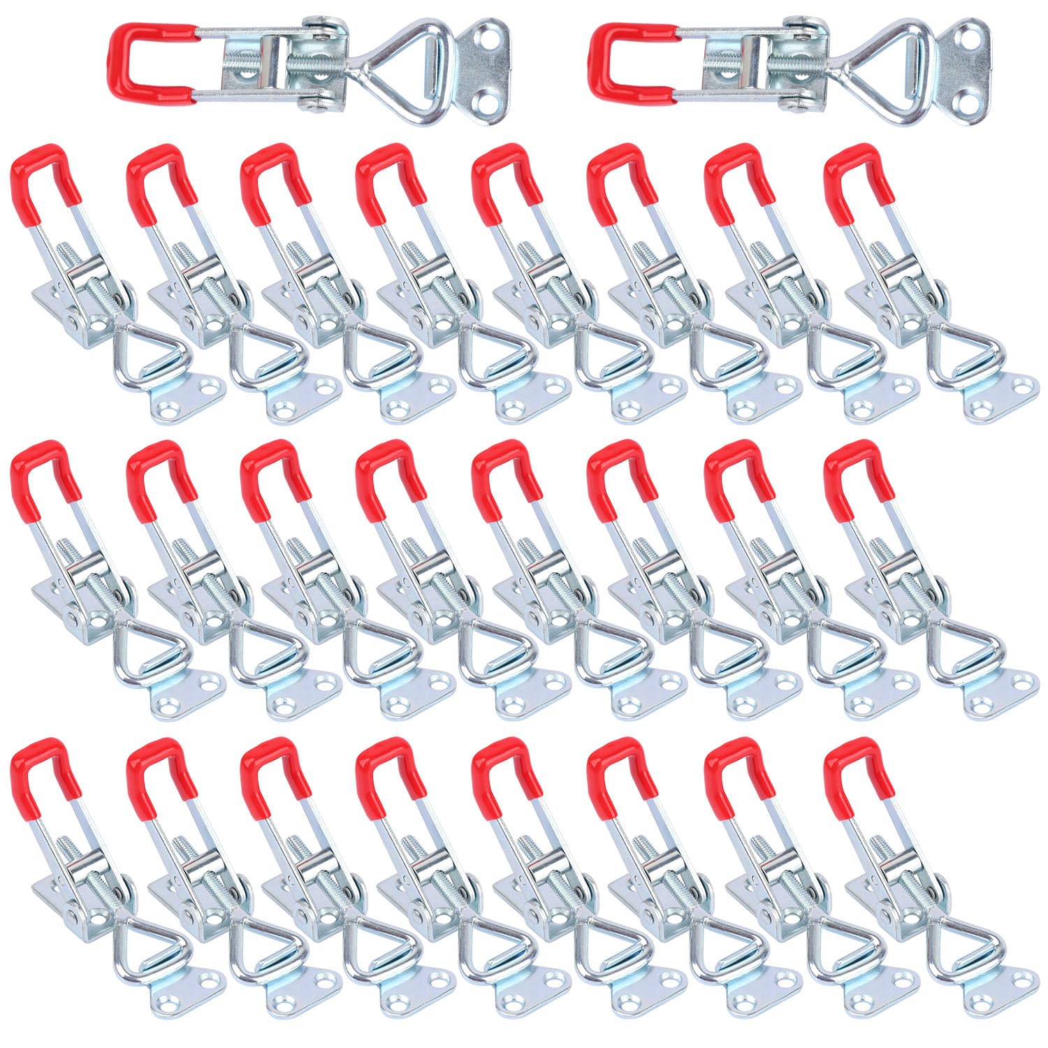 Aoibox 26 Pack 4001 Toggle Latch Clamps with Lock Hole Adjustable 330 69 lb Holding Force Set #LABST5ZE