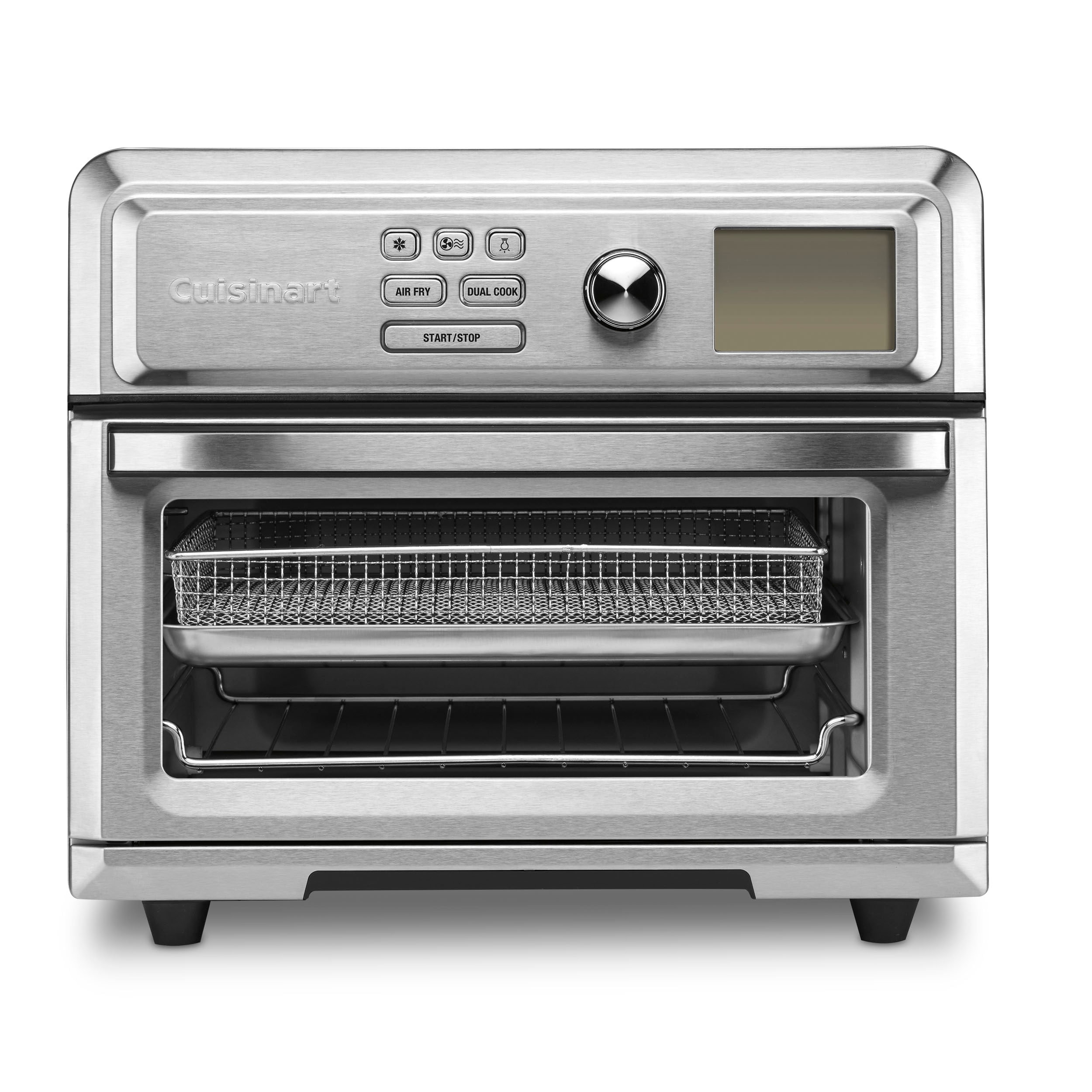 Air Fryer Toaster Oven Combo, 6 Slice, Stainless Steel, 1700W, ETL Listed  oven