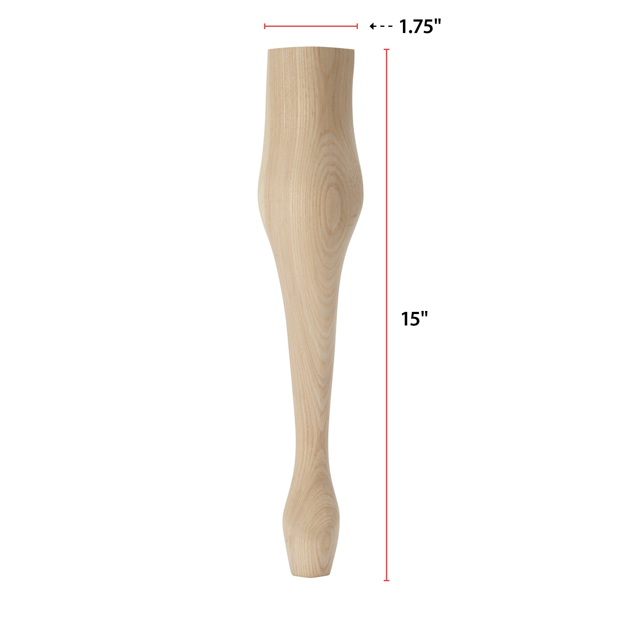 Waddell 2715 Wood-Table-Legs - View #2