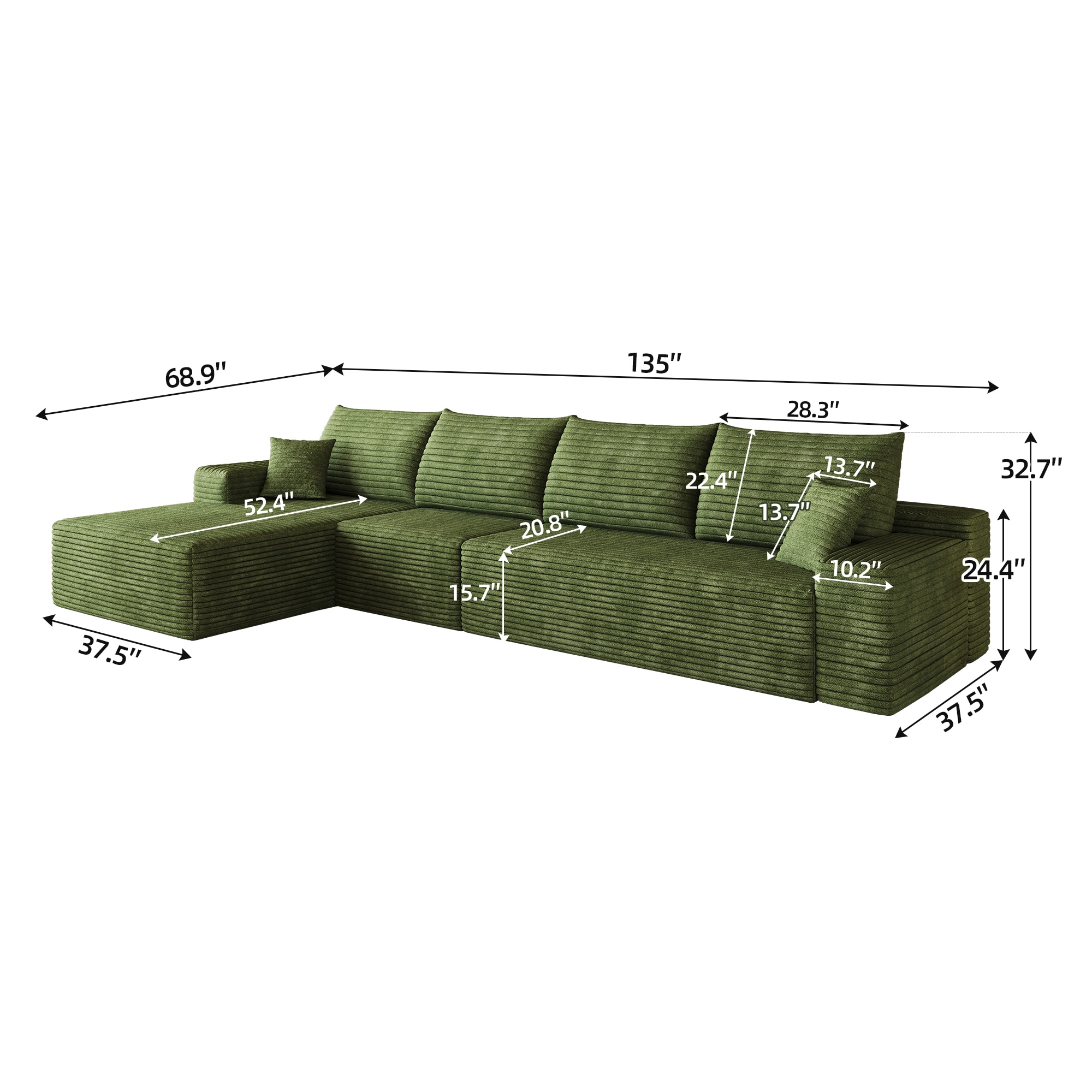 Vynxaria LS0515-W2824S00325 Sofas-Loveseats - View #5
