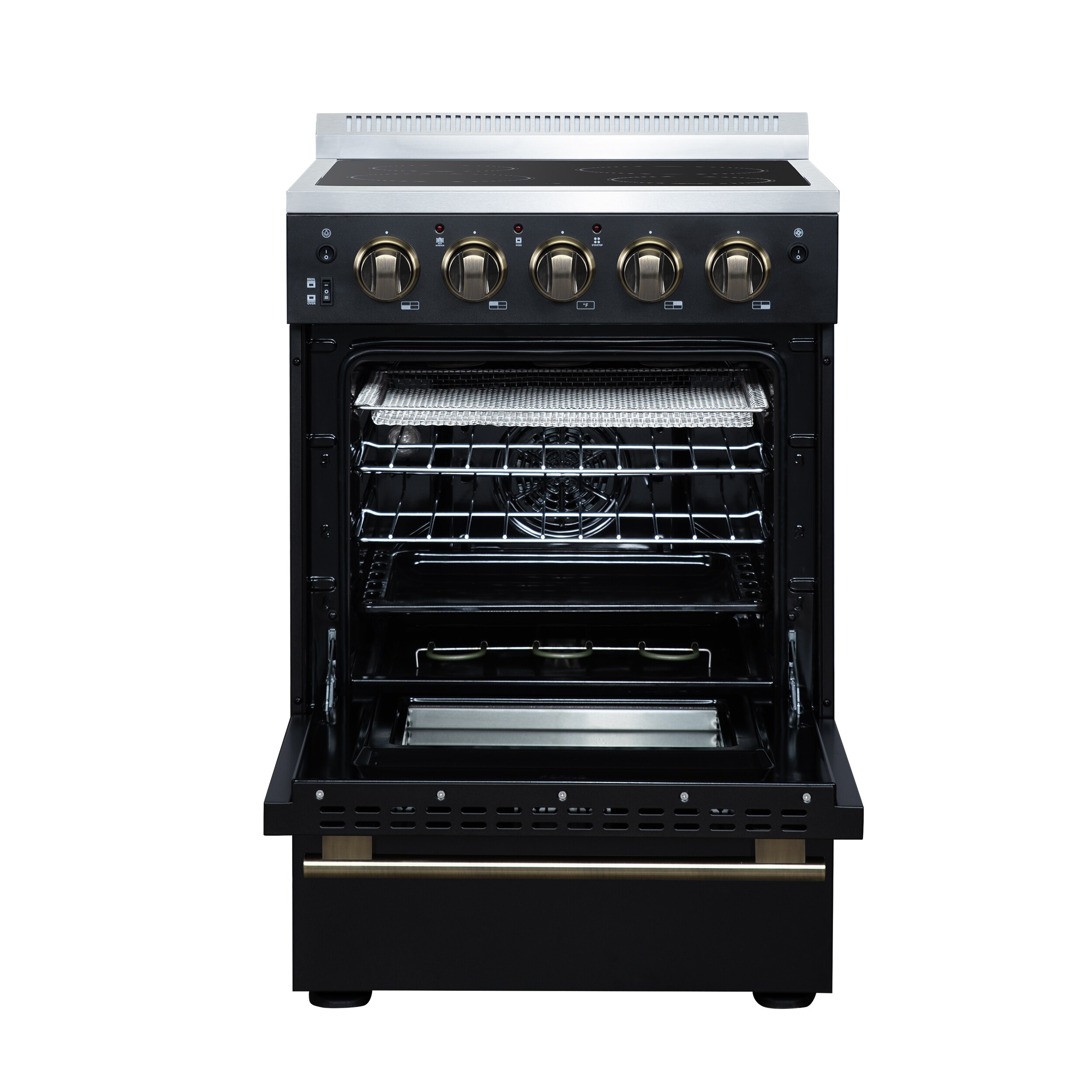 FORNO FFSEL6069-24BLK Freestanding-Electric-Ranges - View #12