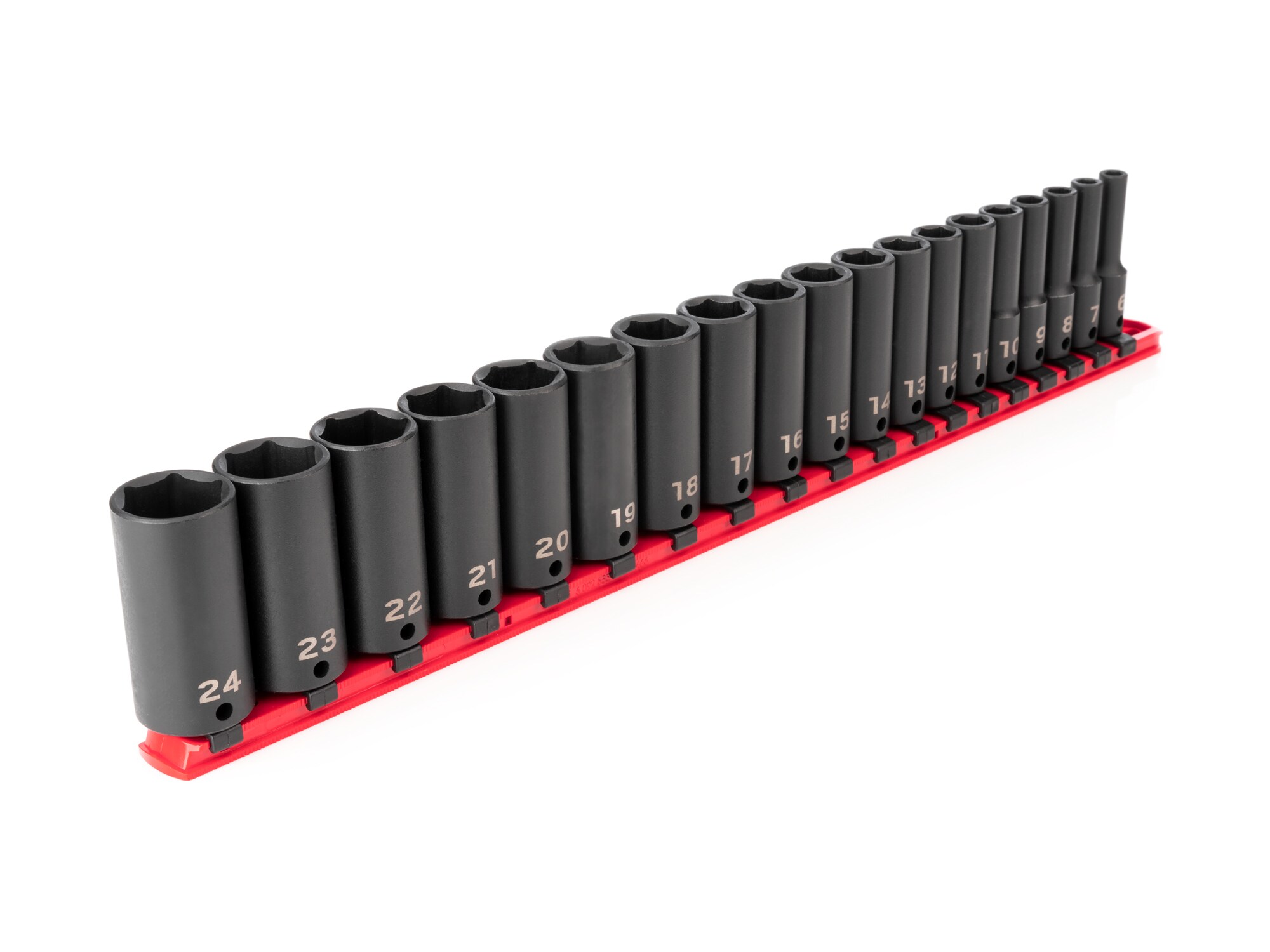 TEKTON SID91107 19 -Piece Metric 3/8-in Drive Set 6-point Impact Socket Set