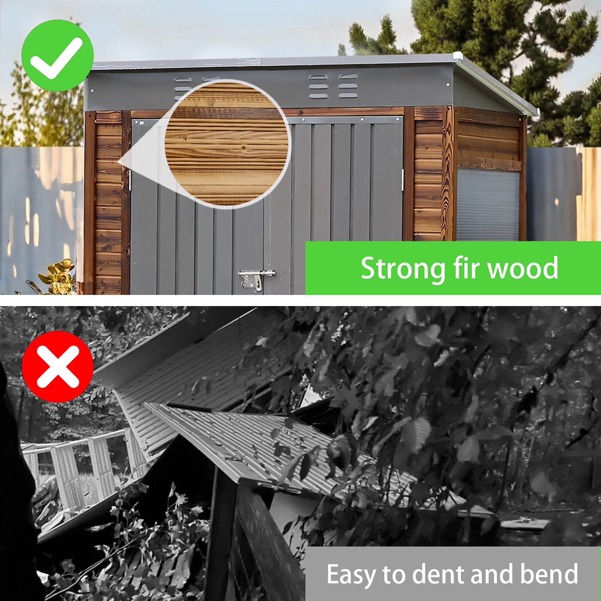 Mondawe MD-TP87AAE Wood-Storage-Buildings - View #5
