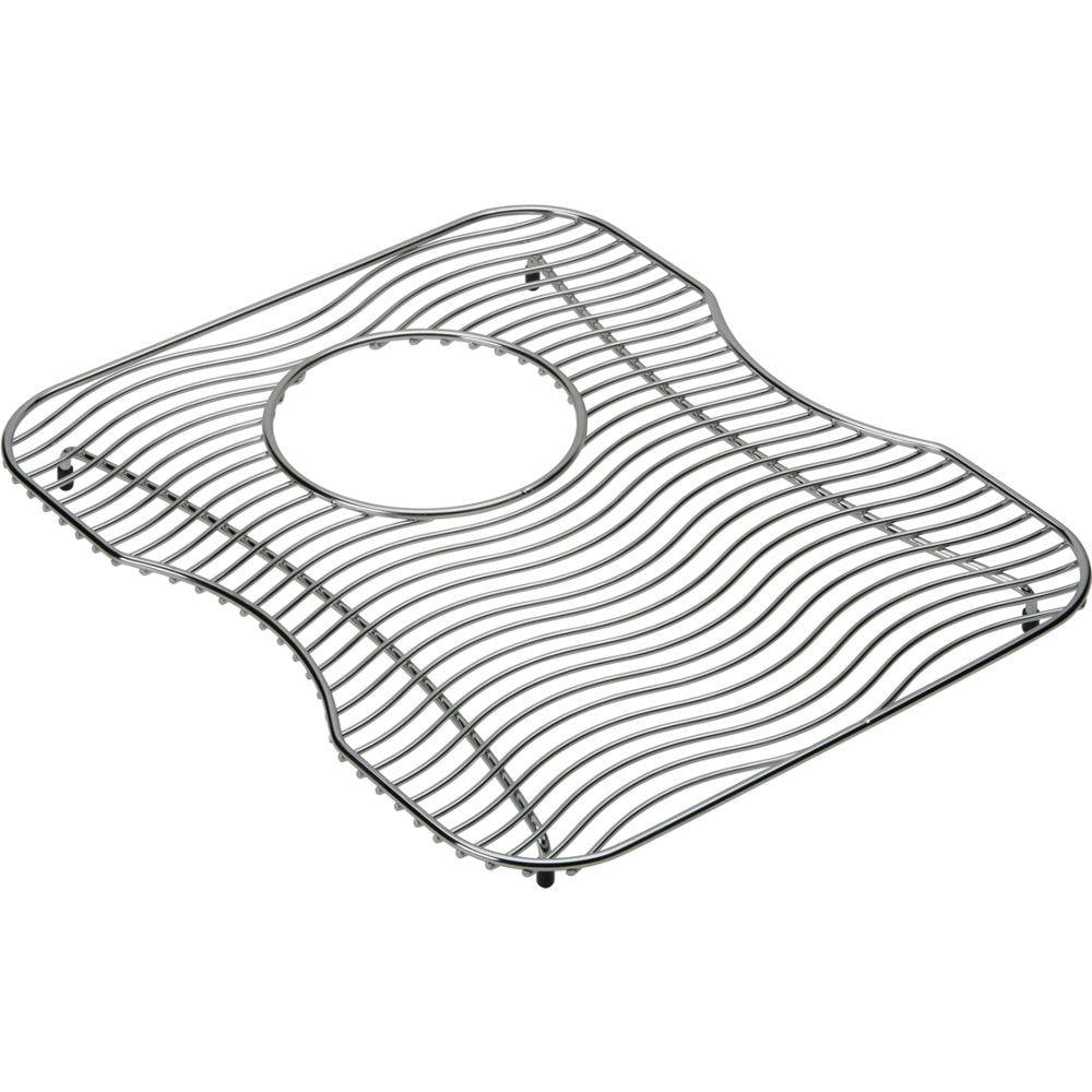 Elkay LKWOBG1316SS 15.0-Inches x 12.5-Inches Back center Drain Stainless steel Sink grid