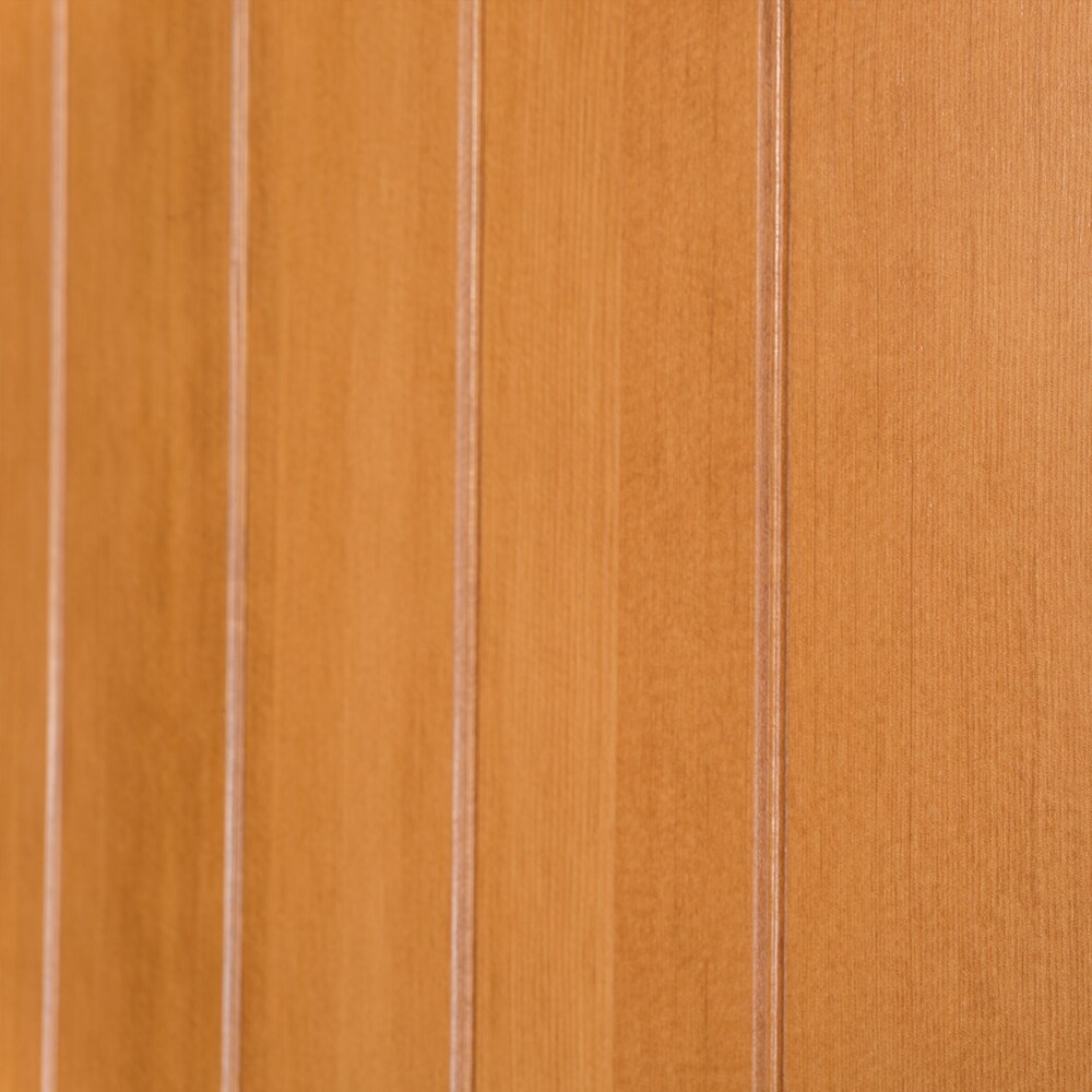 SIMPSON 60-in x 80-in Wood 1/4 Lite Left-Hand Inswing Brown 