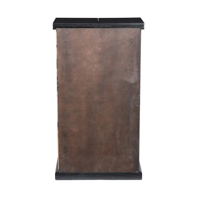 Boston Loft Furnishings Harvey 44-in x 39.25-in Brown Rectangle Cabinet Bar Boston Loft Furnishings Harvey 44-in x 39.25-in Brown Rectangle Cabinet Bar