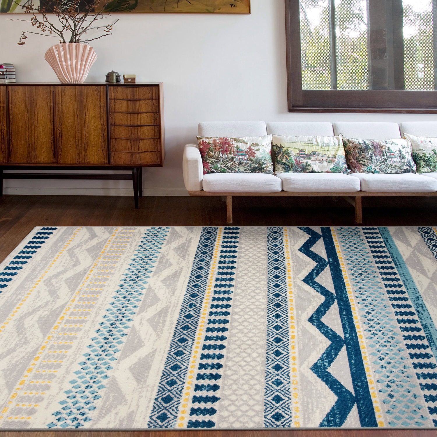 World Rug Gallery 244BLUE5X7 rugs - View #6