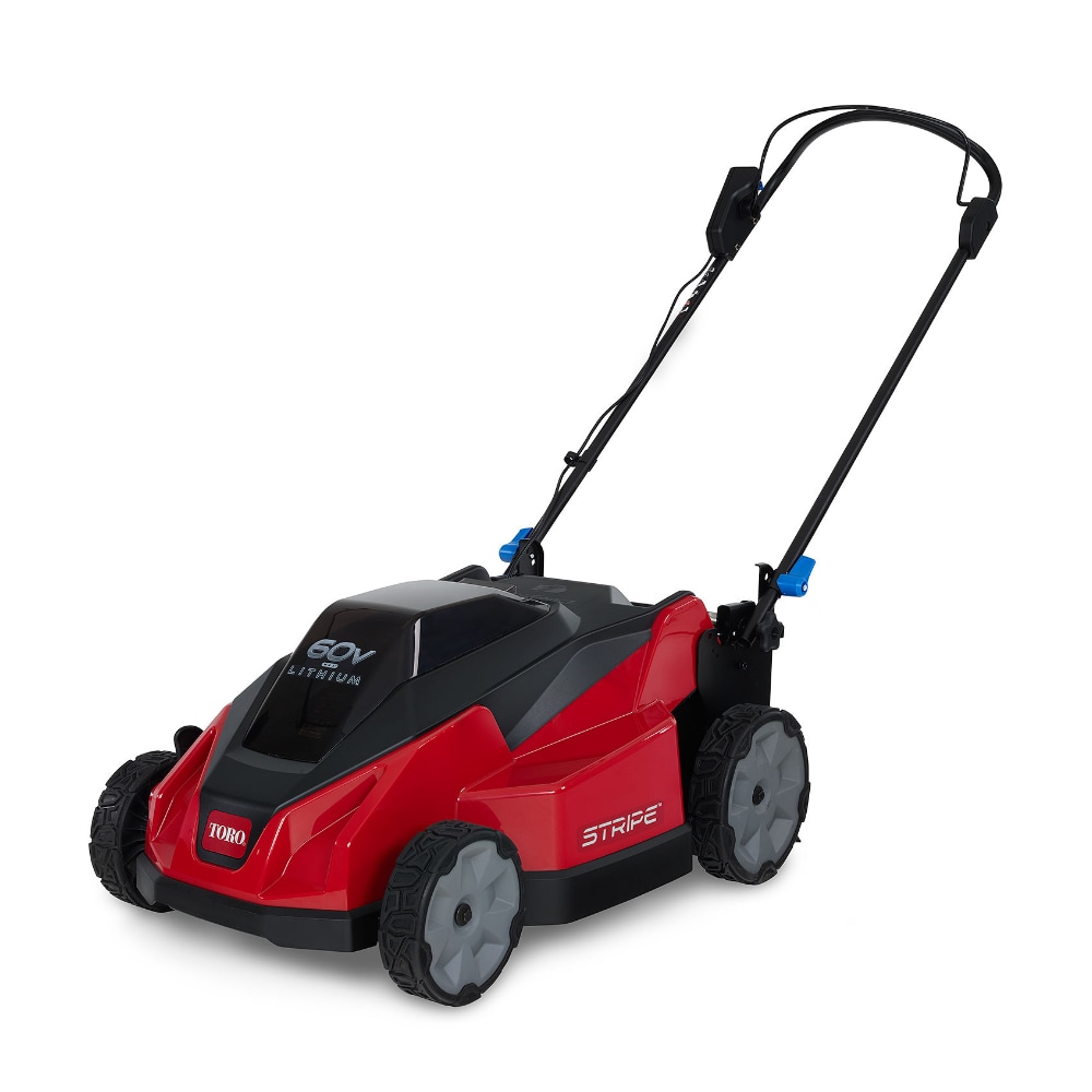Toro Recycler 60-volt Max 21-in Cordless Push Lawn Mower 4 Ah (1-Battery  and Charger Included) in the Cordless Electric Push Lawn Mowers department  at
