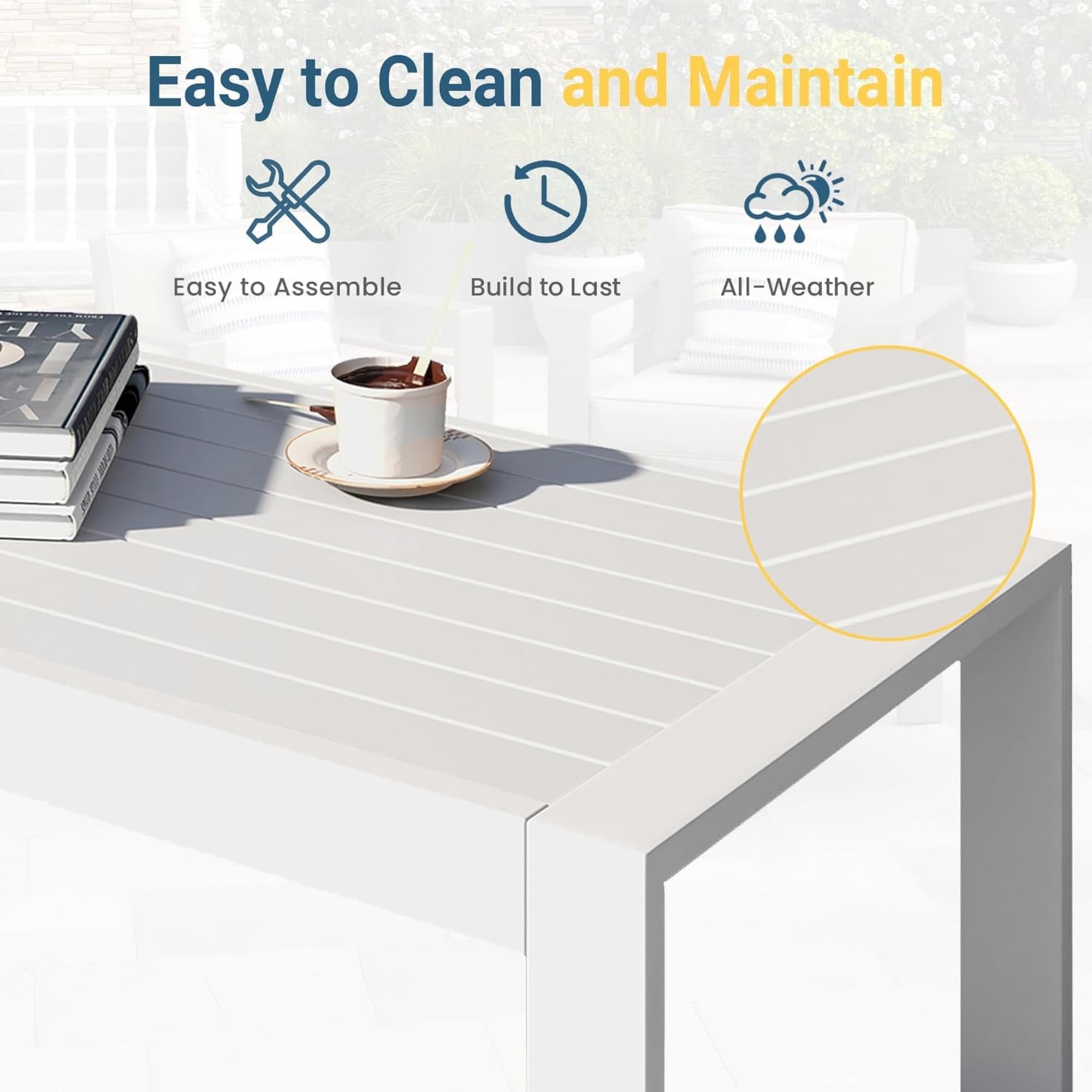 Ama Pear S-OTBL-07 Patio-Tables - View #8