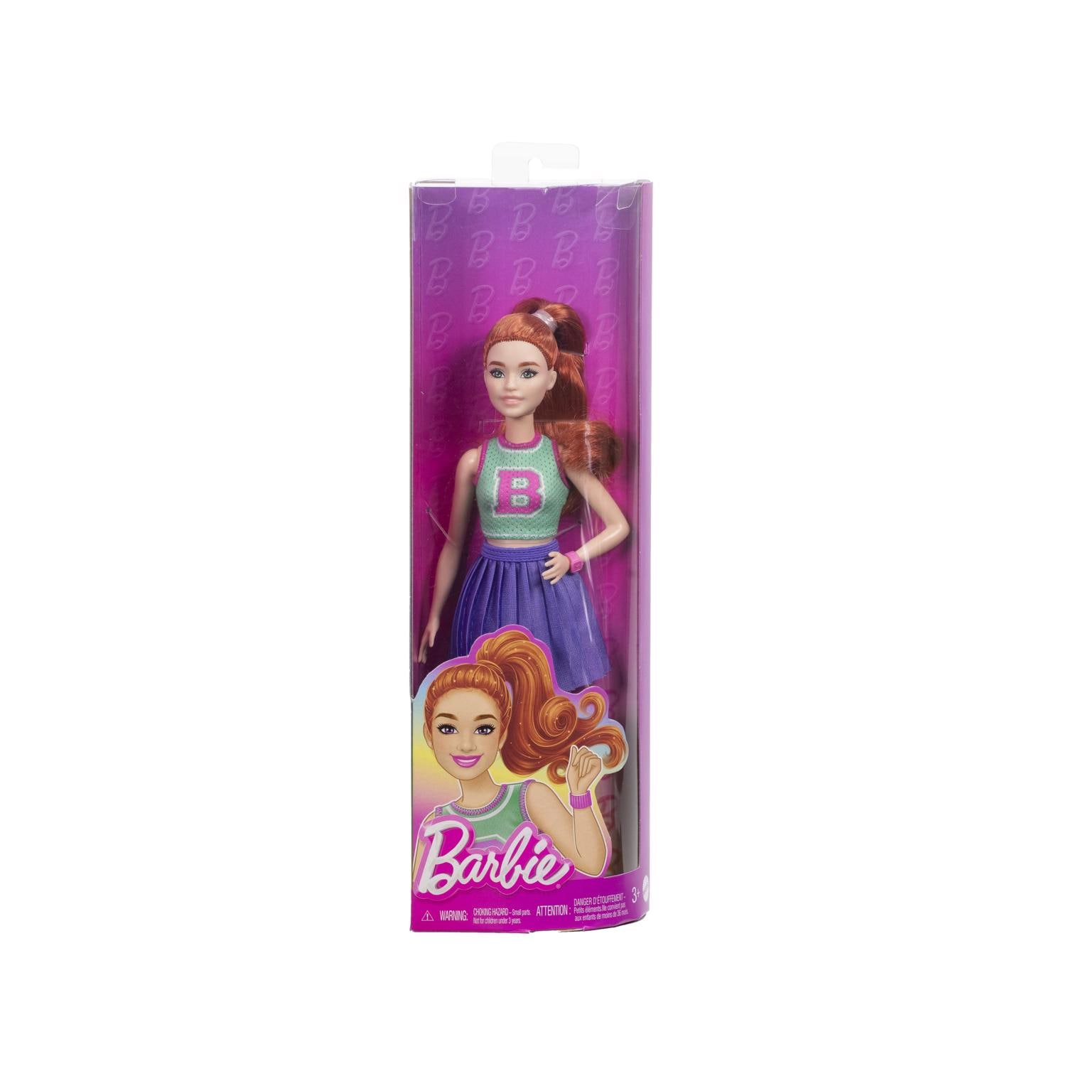 Barbie  Fashionistas Sport Skirt Doll Multicolored