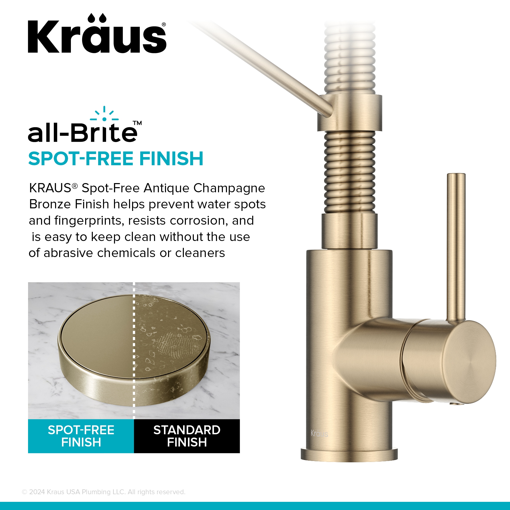 Kraus KPF-1610SFACB Kitchen-Faucets - View #6
