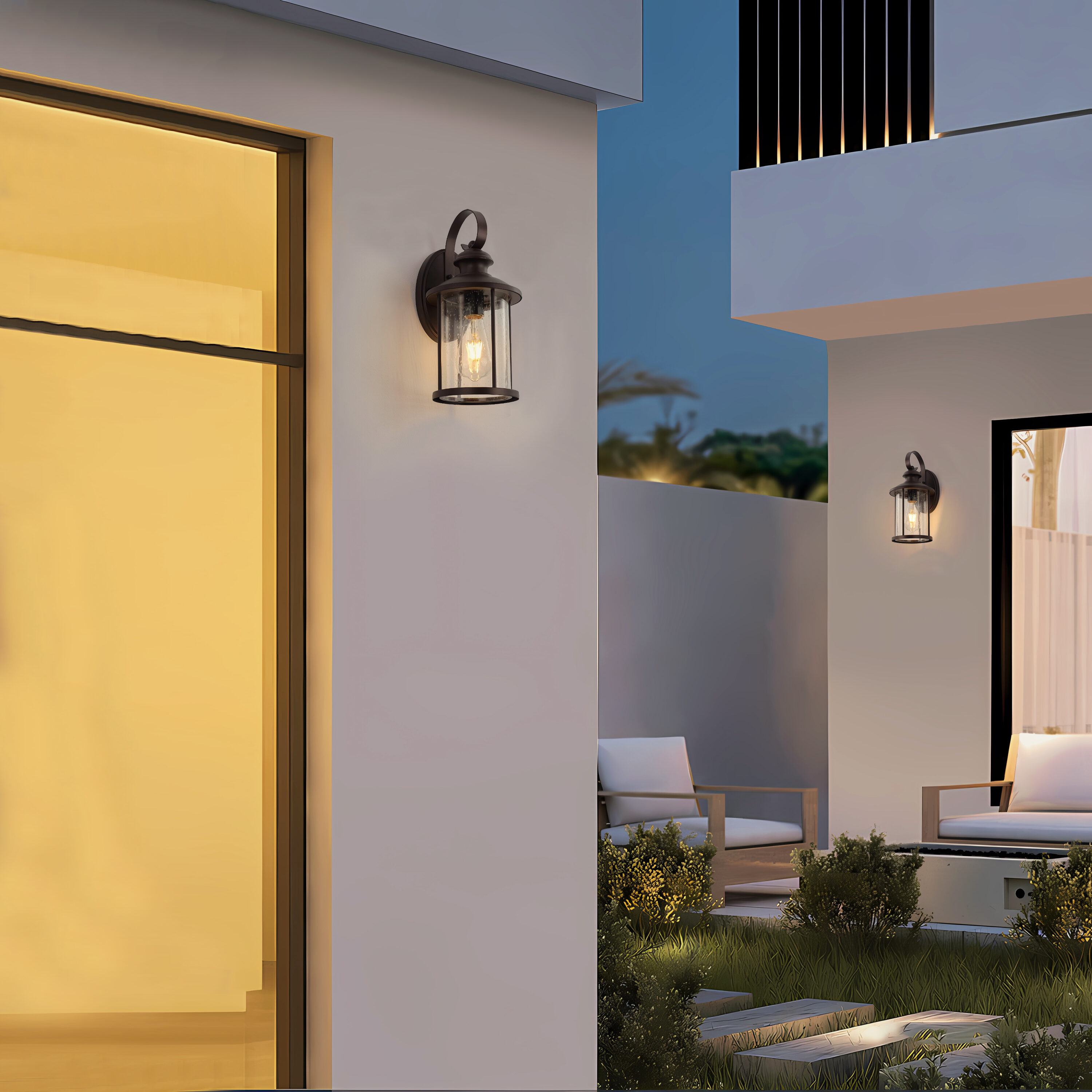 MICSIU 220089 Outdoor-Wall-Lighting - View #3