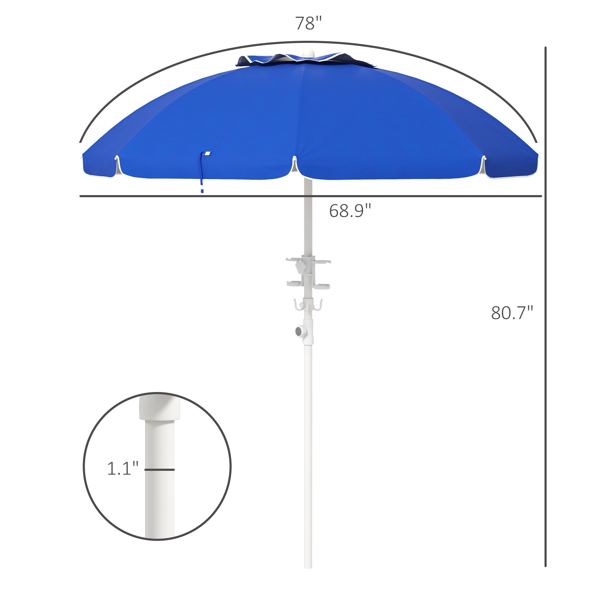 Damerin PUQ6141 Umbrellas-2 - View #3