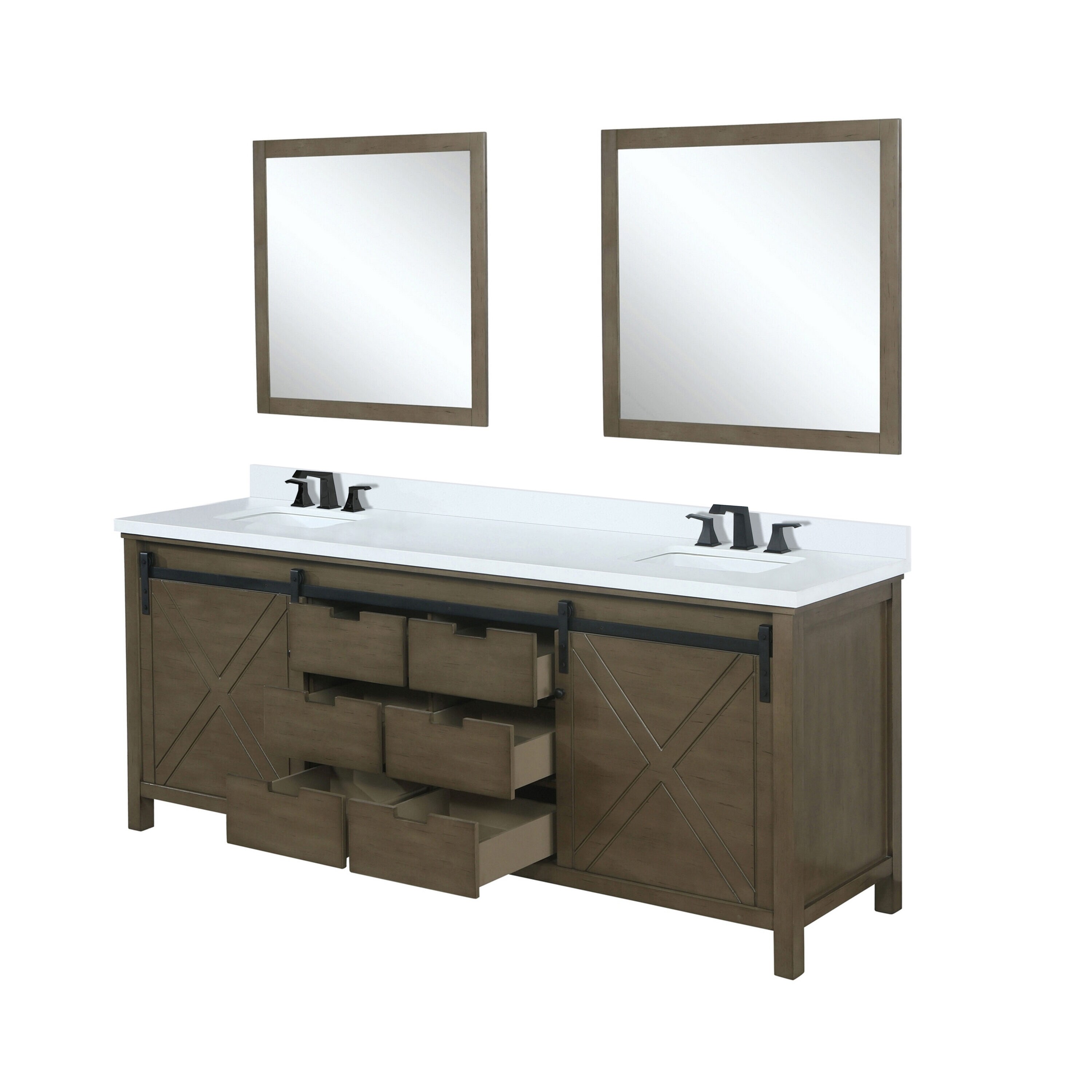 Lexora LVM80DK311 Bath-Vanity-Combo - View #5