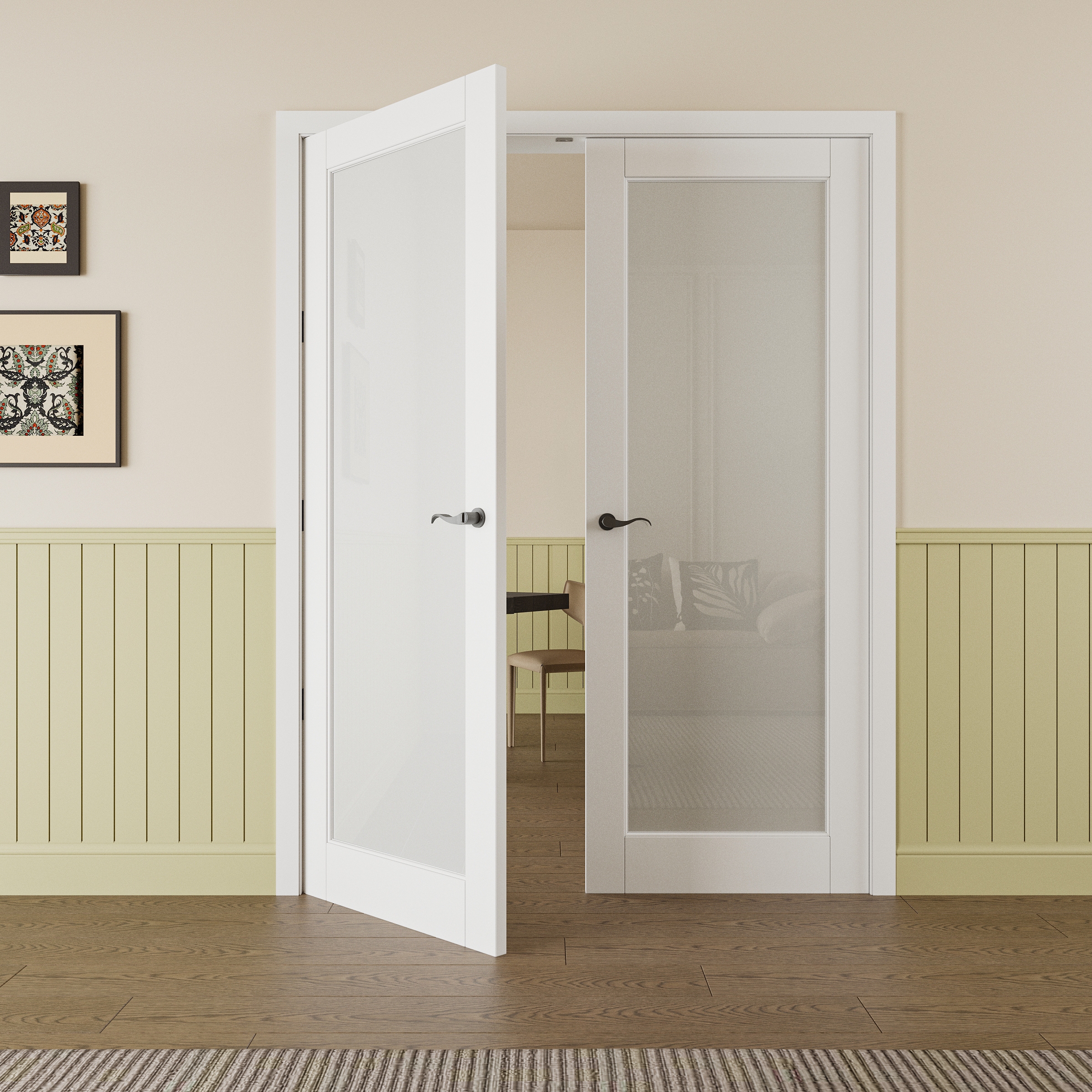 JUJUBON IN-PRE-FPR-FR-1L-56 French-Doors - View #3