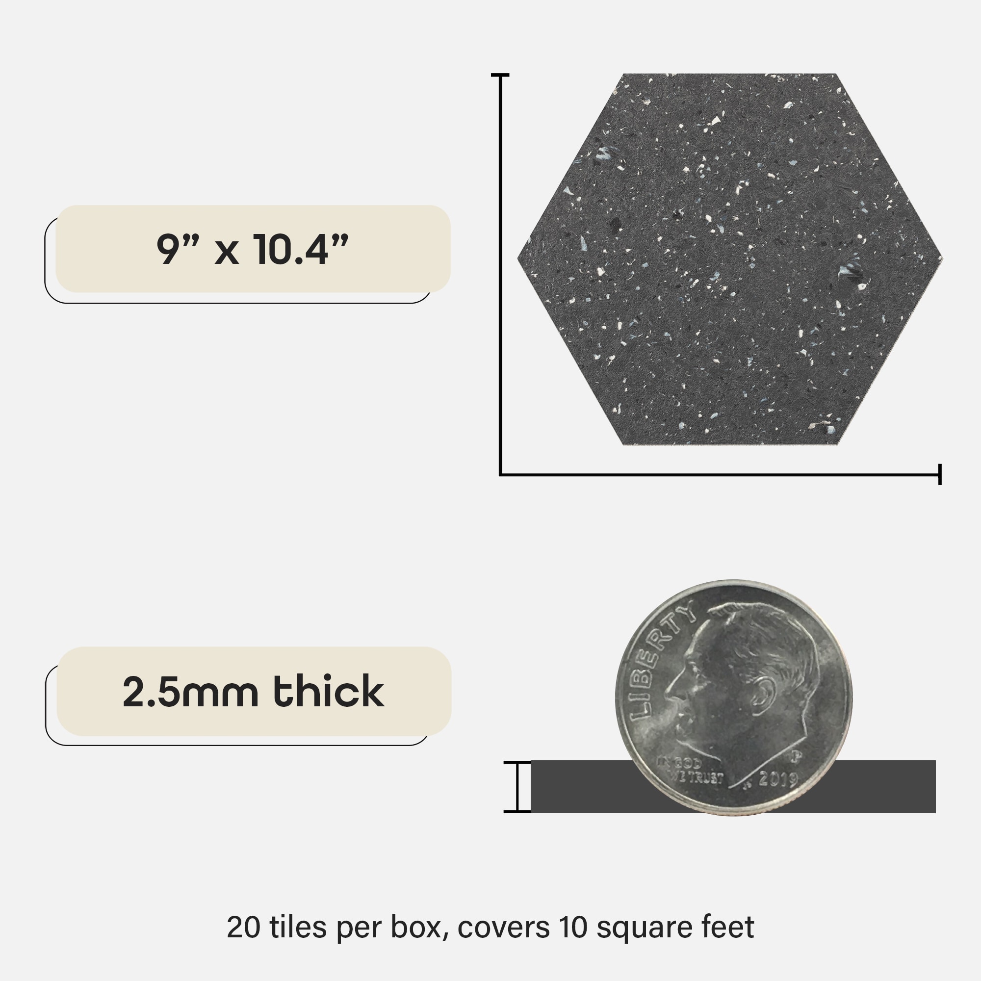 Achim FGHEX50220 Vinyl-Tiles - View #7