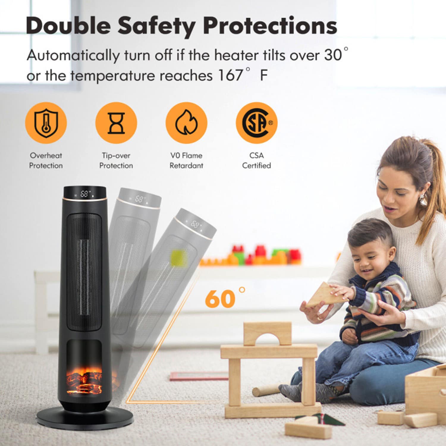 Mondawe MO-EP25390USB Portable-Electric-Heat - View #6