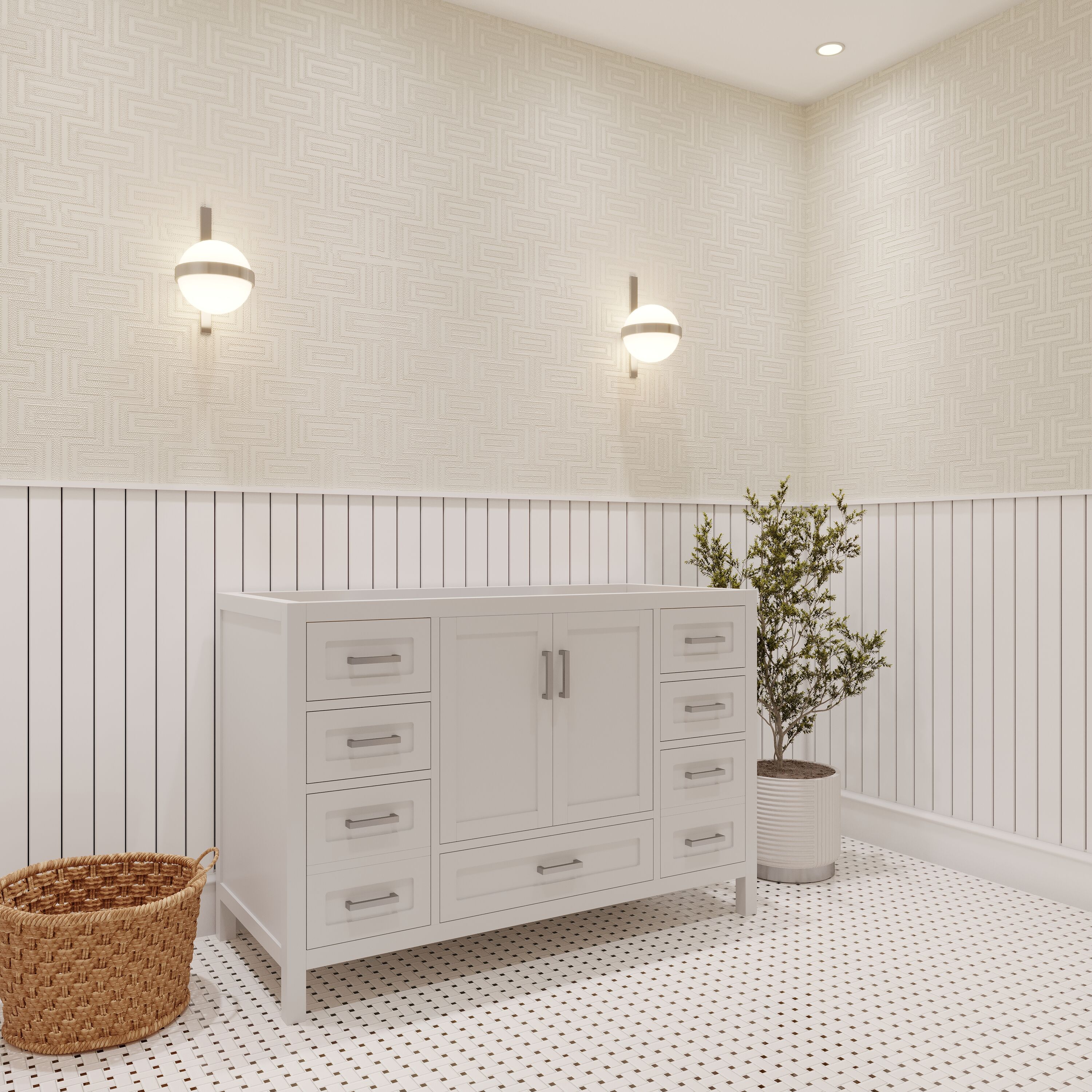 Ayna Decors AVR48WH0002 vanities - View #2