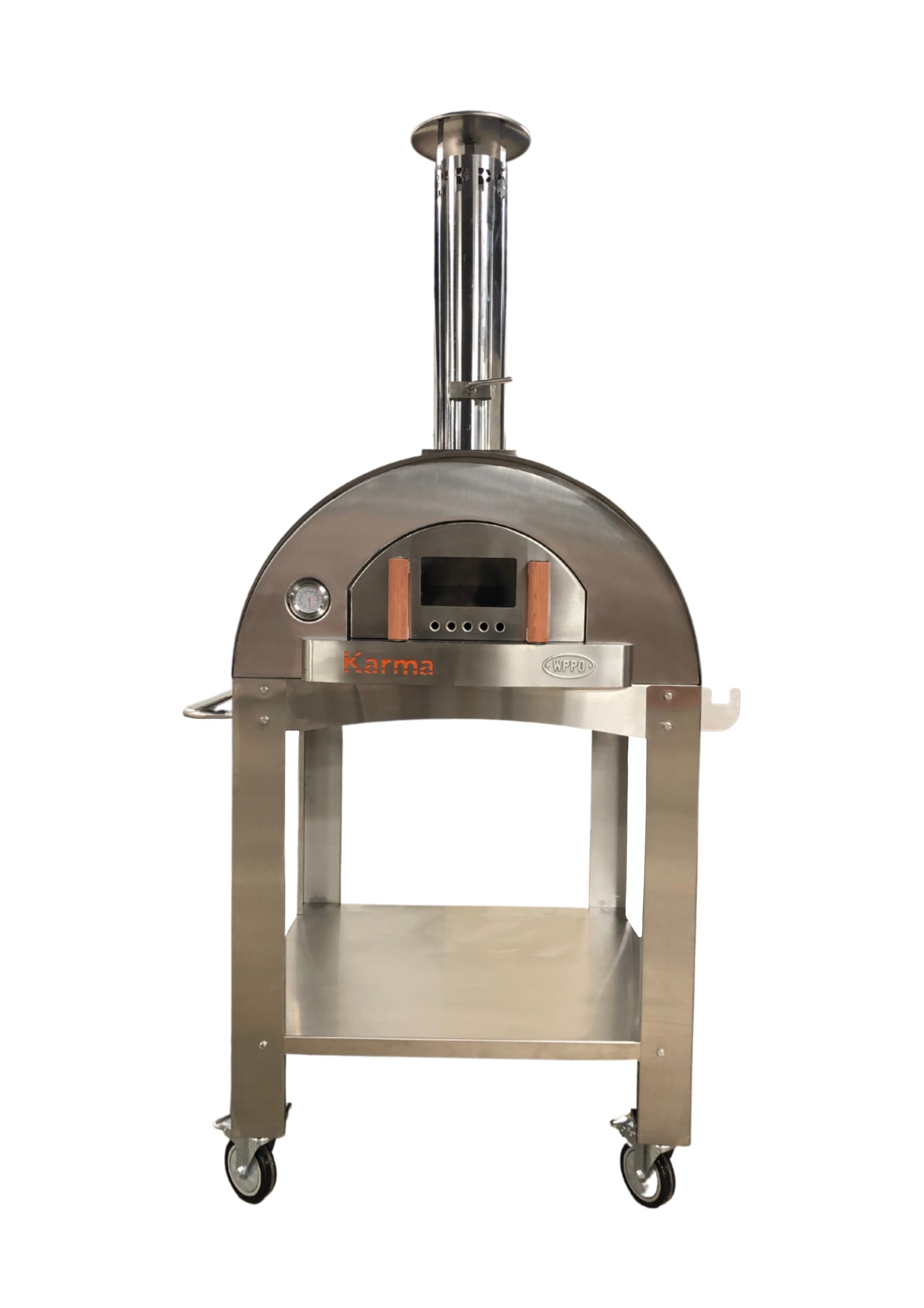 Wppo Karma Series Brick Hearth Wood Fired Outdoor Pizza Oven In The Outdoor Pizza Ovens 6437