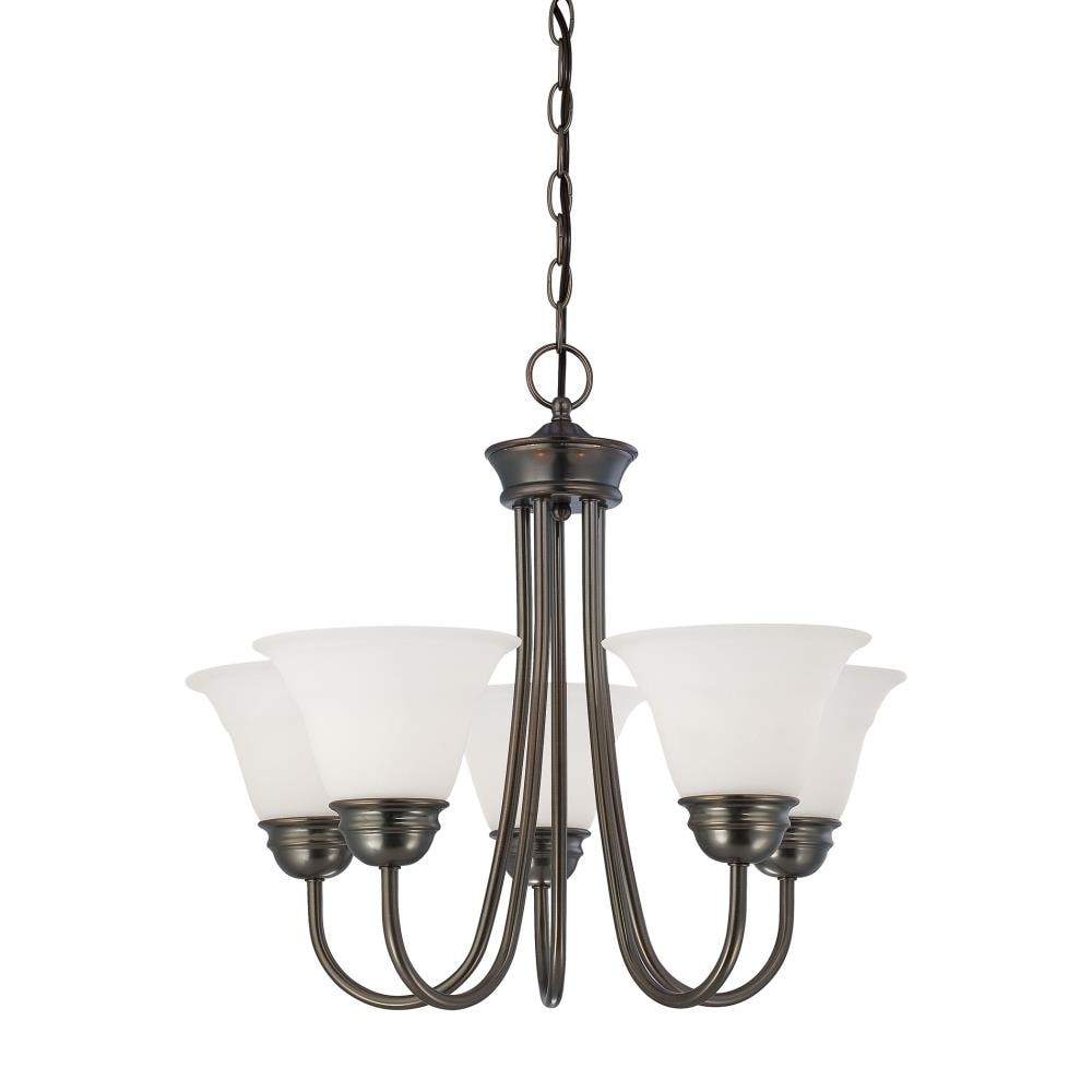 Thomas Lighting SL805115 Bella 5-Light Oiled Bronze Transitional Dry Rated Chandelier
